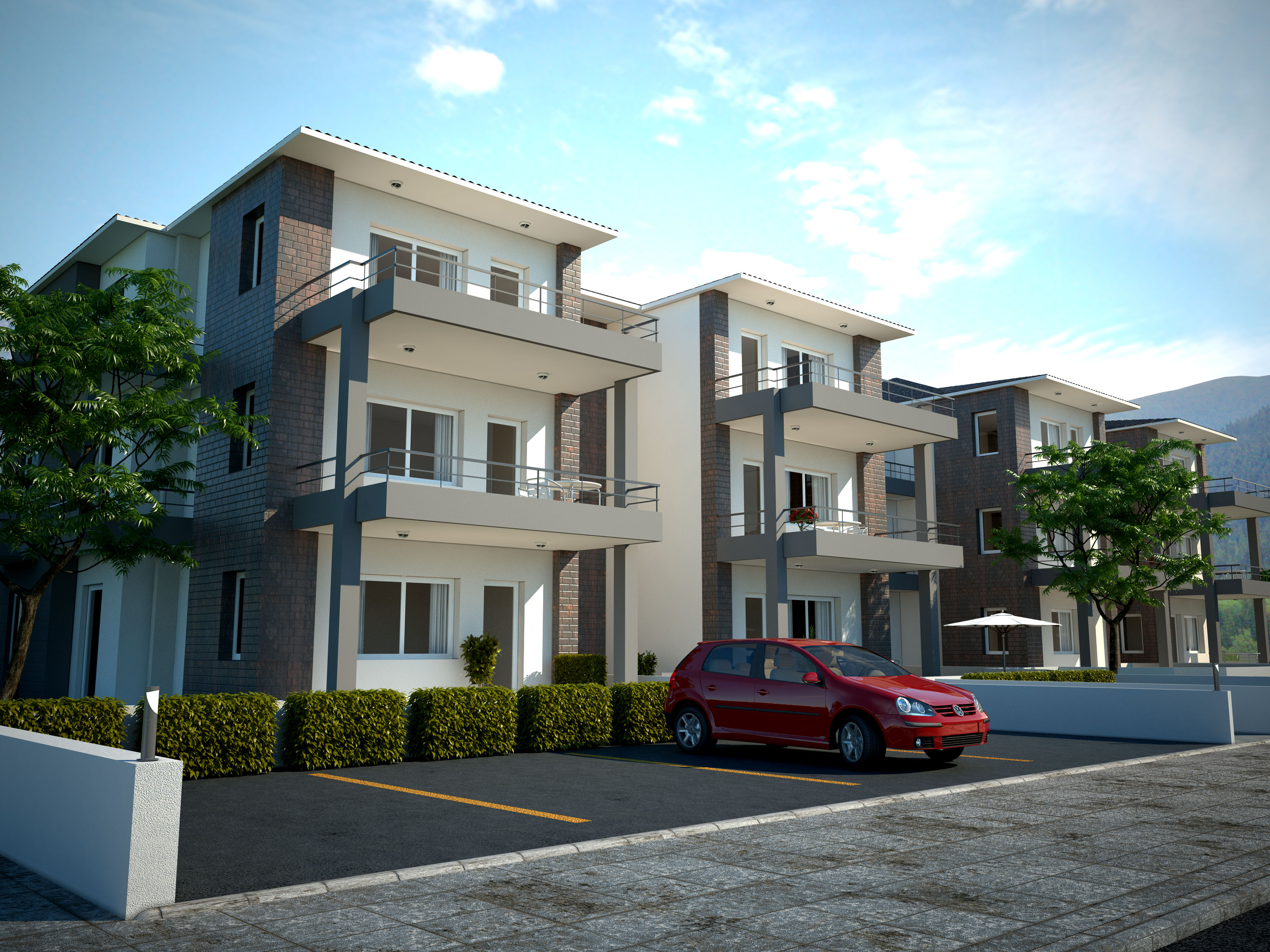 LUXURIOUS RESIDENCES COMPLEX OF 12 APARTMENTS AT THE AREA THERMI OF