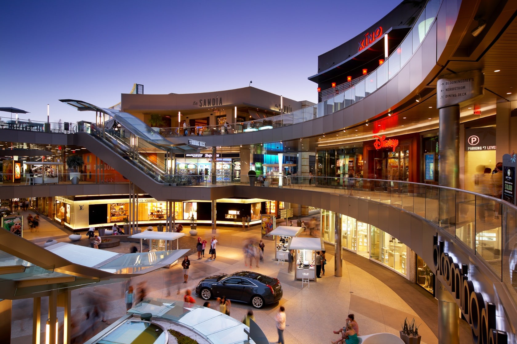 Santa Monica Place, LEED Gold Certified Open-Air Shopping Plaza