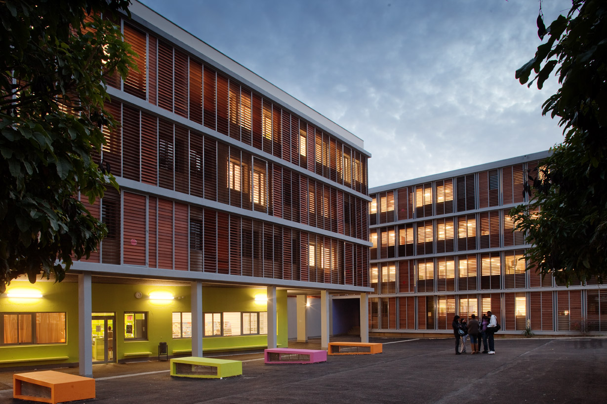 Lycée Paul Valéry Architizer