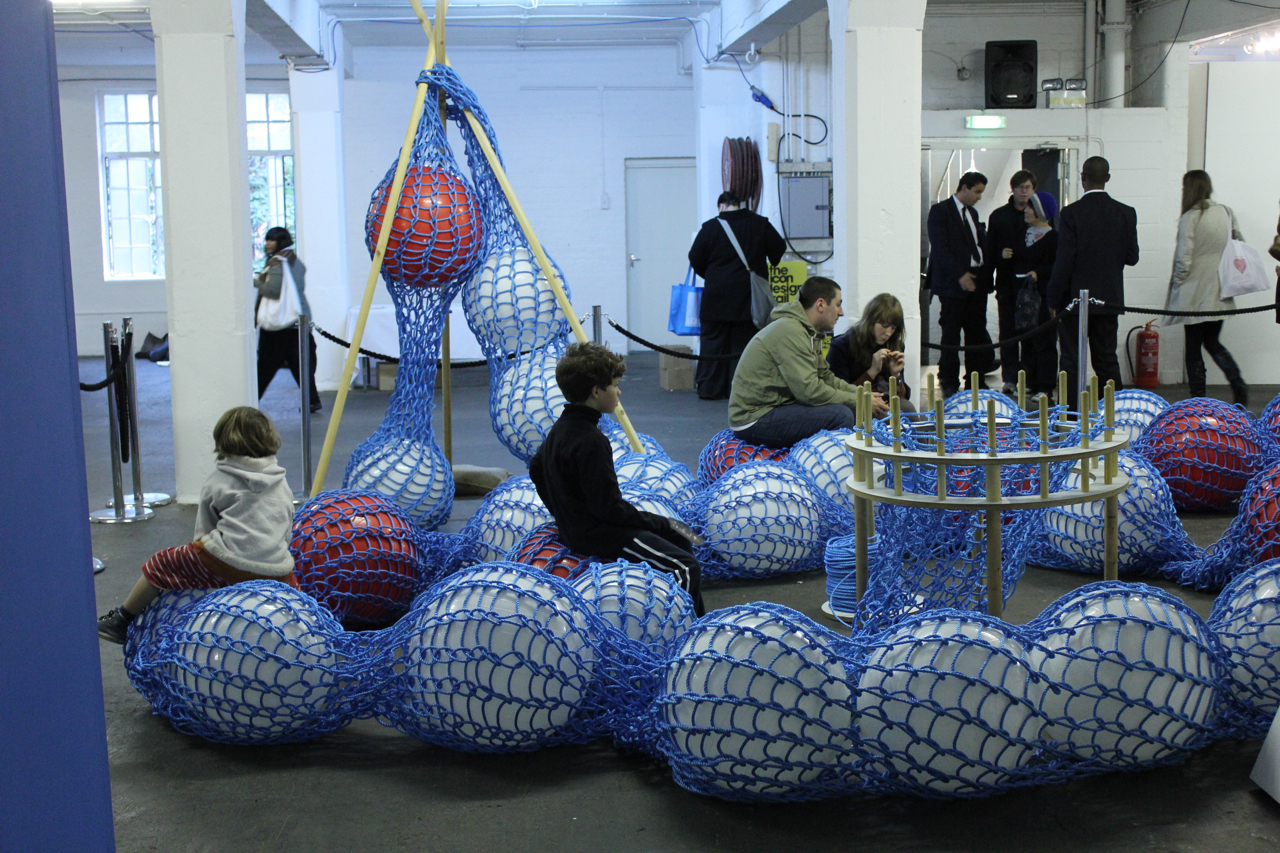 Giant Knitting Nancy Get Knitted with your space Architizer