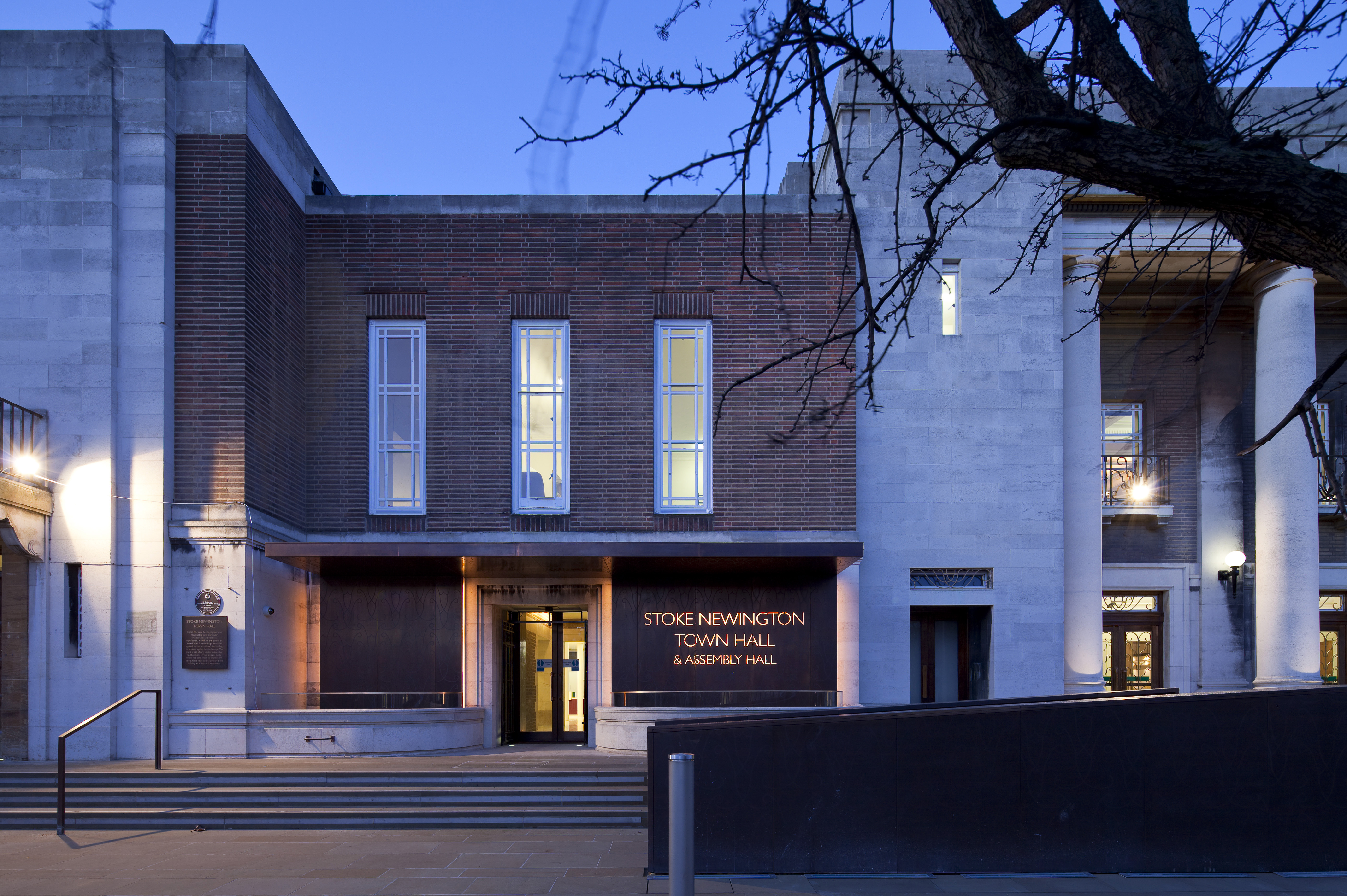 Stoke Newington Town Hall by Hawkins\Brown Architizer