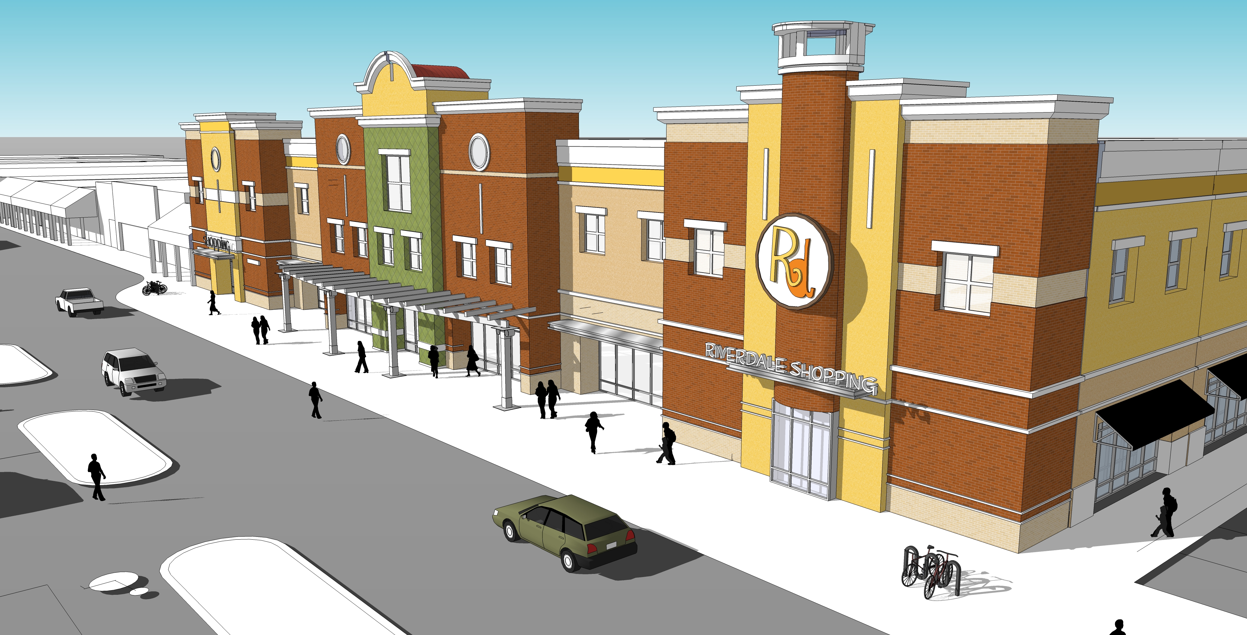 Riverdale Shopping Center by Ionic DeZign Studios, Inc. Architizer