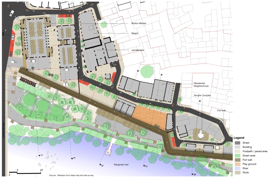 Redevelopment of Mutton Market Area & River Edge Architizer