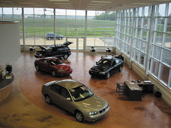 van horn hyundai dealership by areastudio Architizer