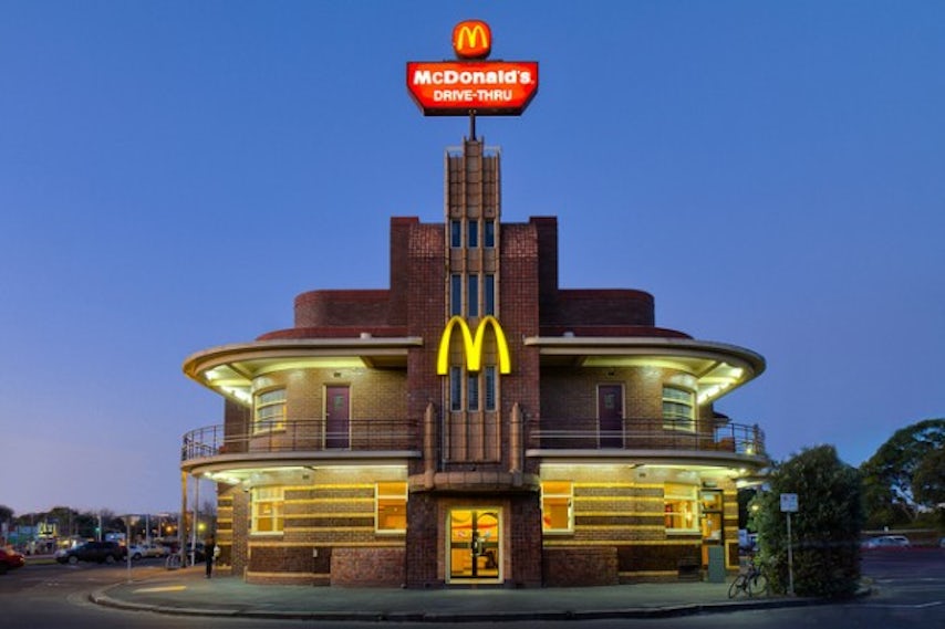 Old Mcdonalds Architecture Pico Blvd No Dining Room