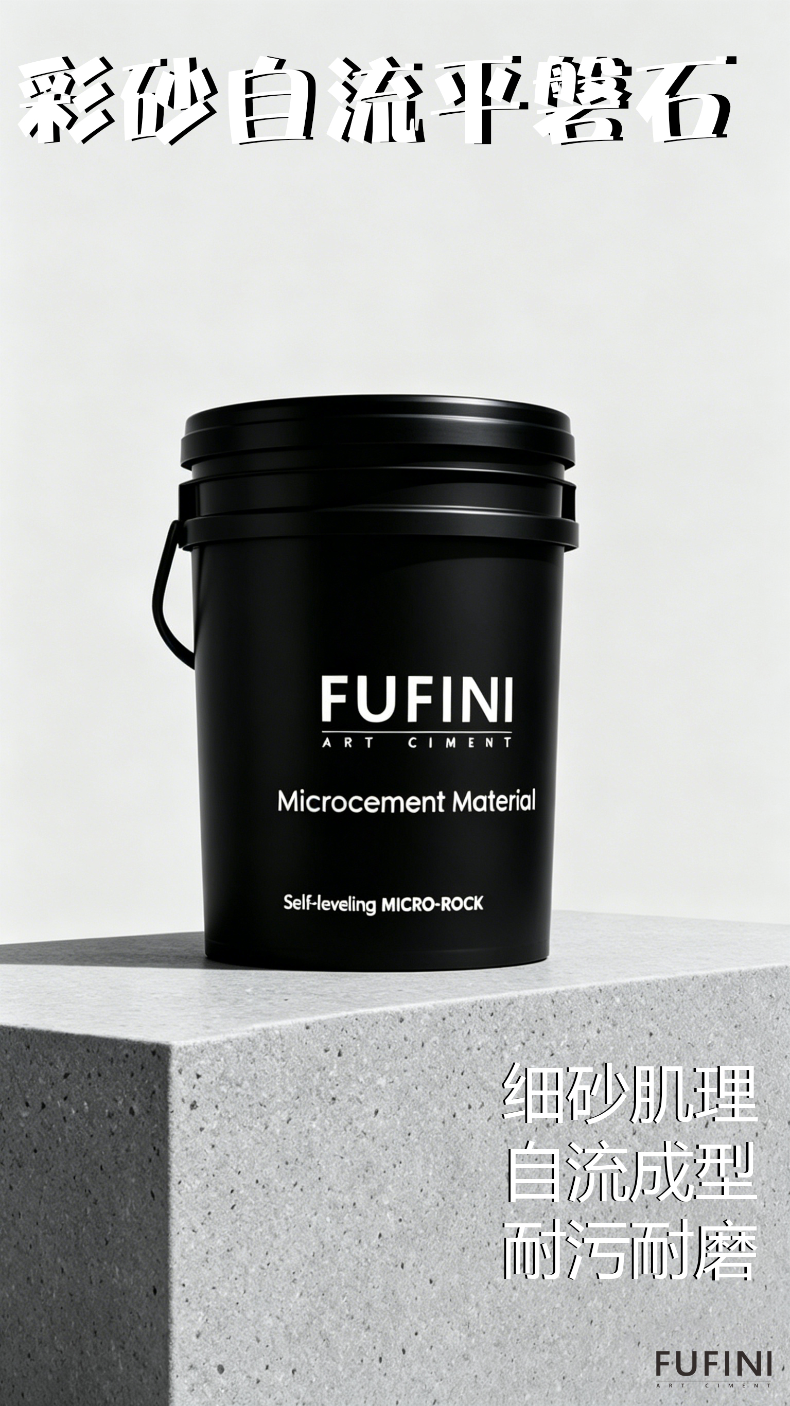Self-leveling Micro-rock