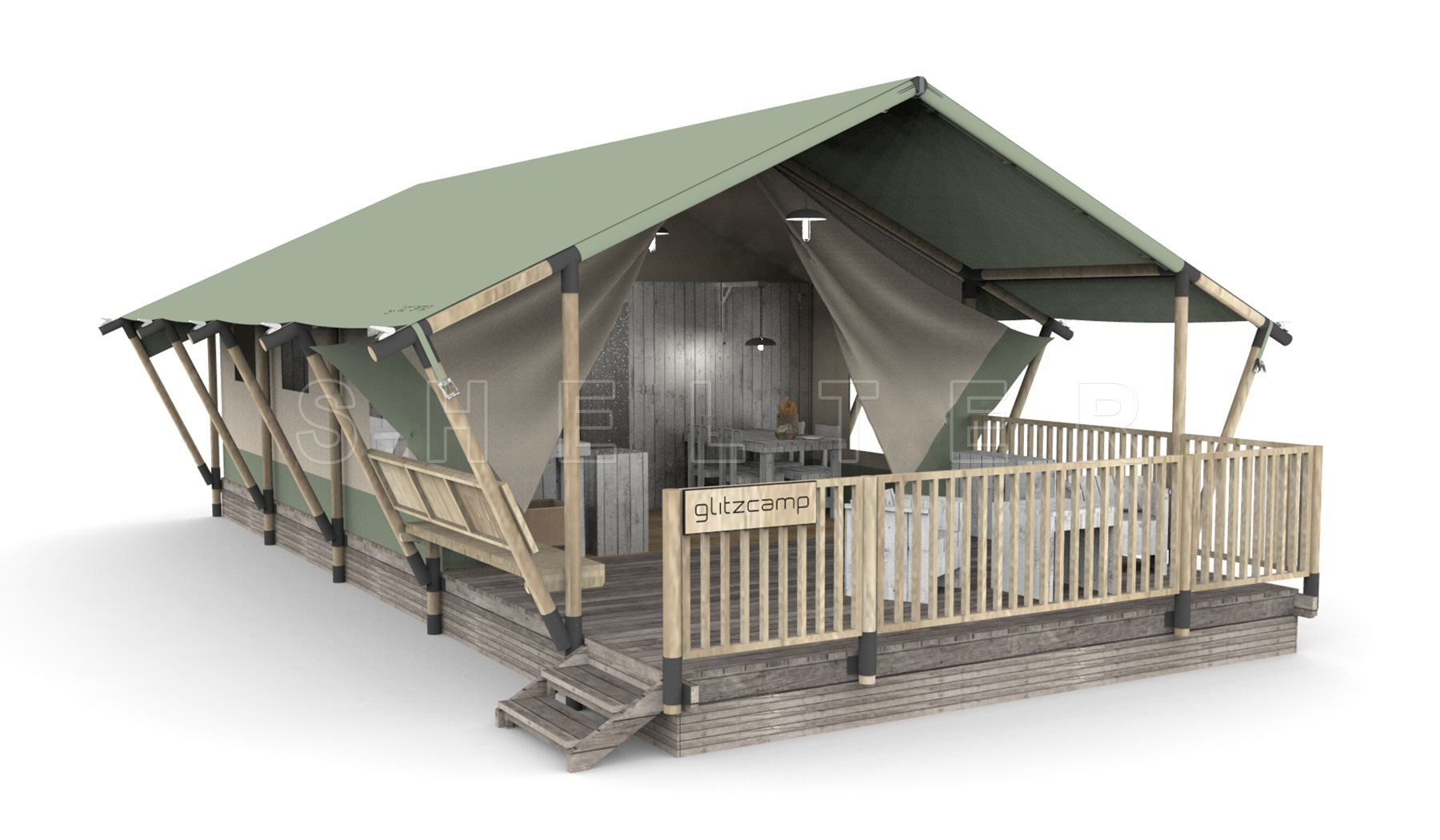 56m*2 Safari Tent - Hotel Tent - Glamping Tent