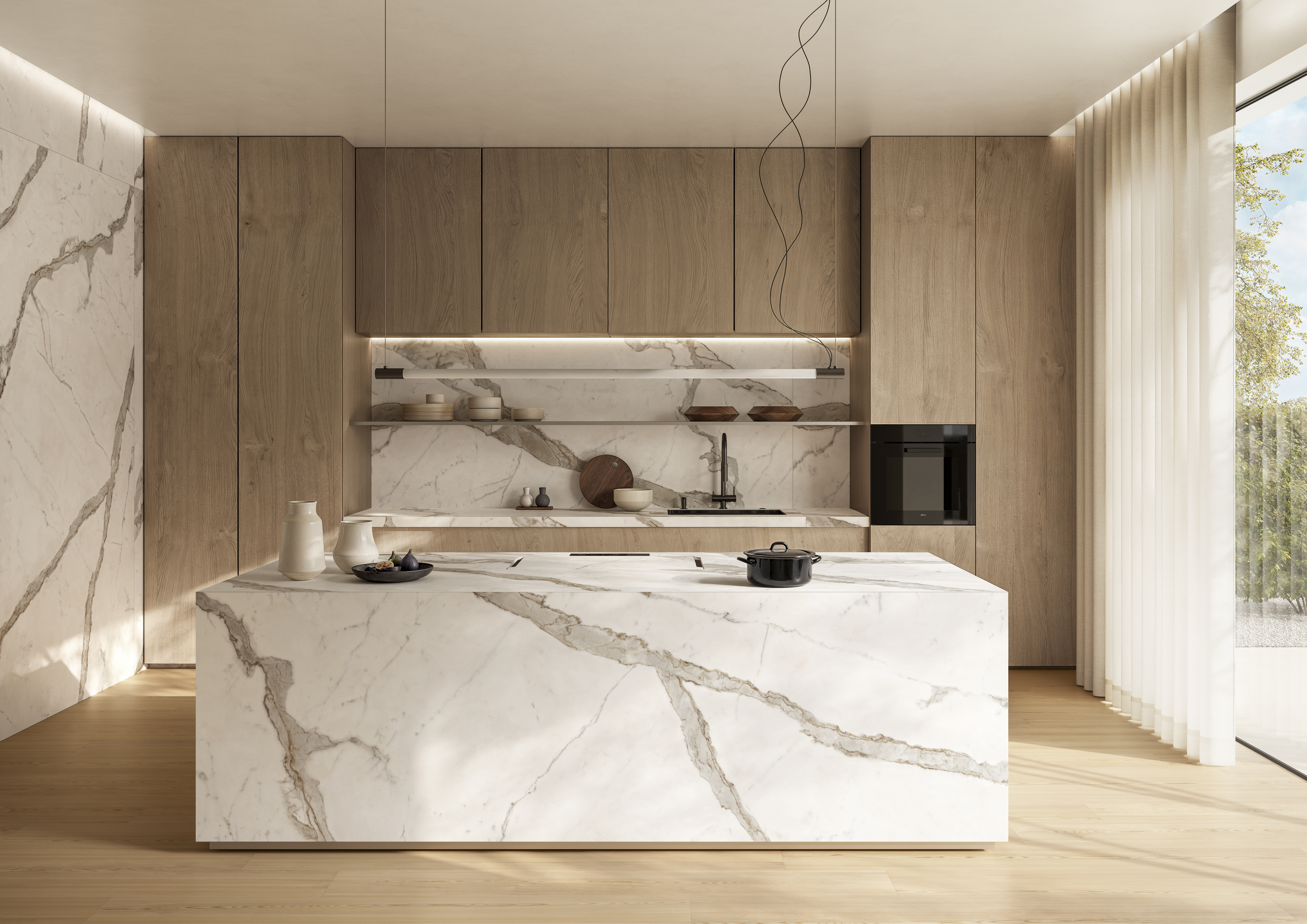 Elegant and functional: integrated induction hobs from Casalgrande Padana 