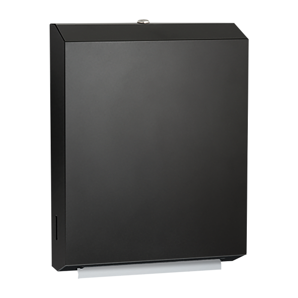 0210-41 Matte Black Paper Towel Dispenser