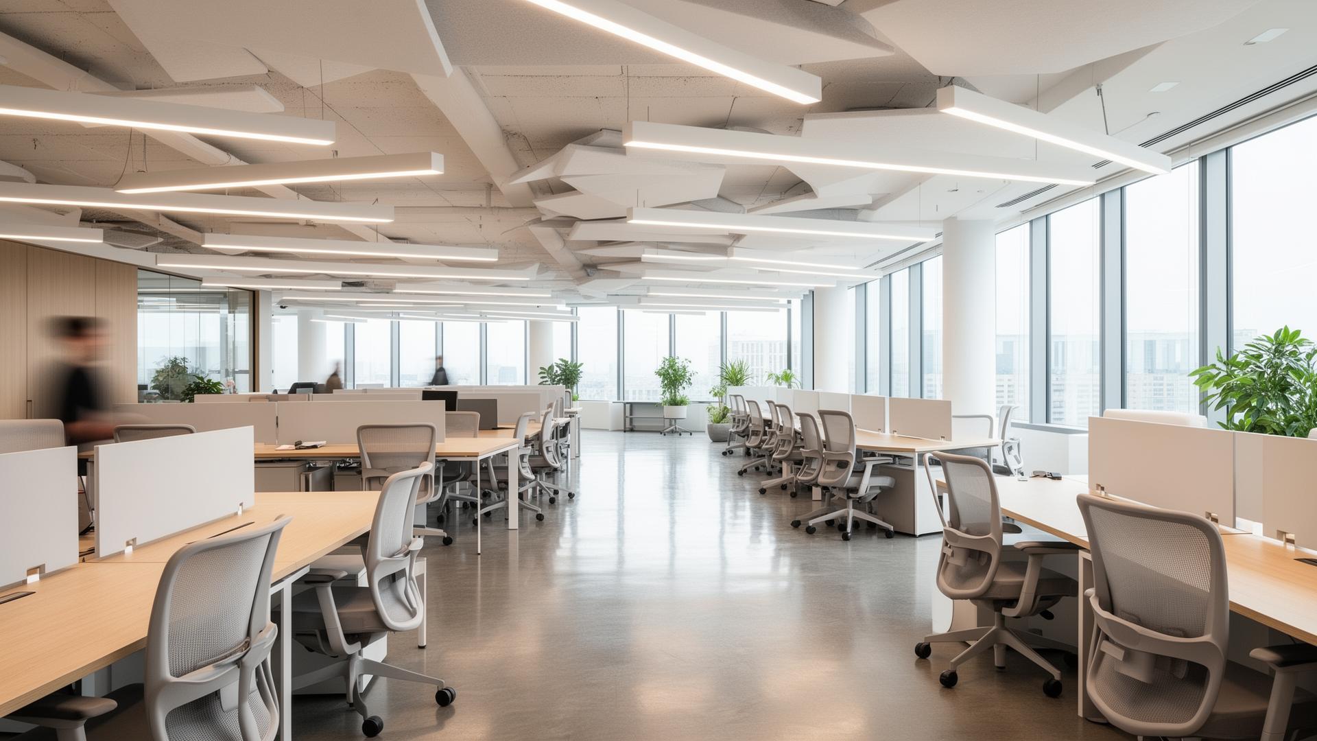 office lighting  Design and Production