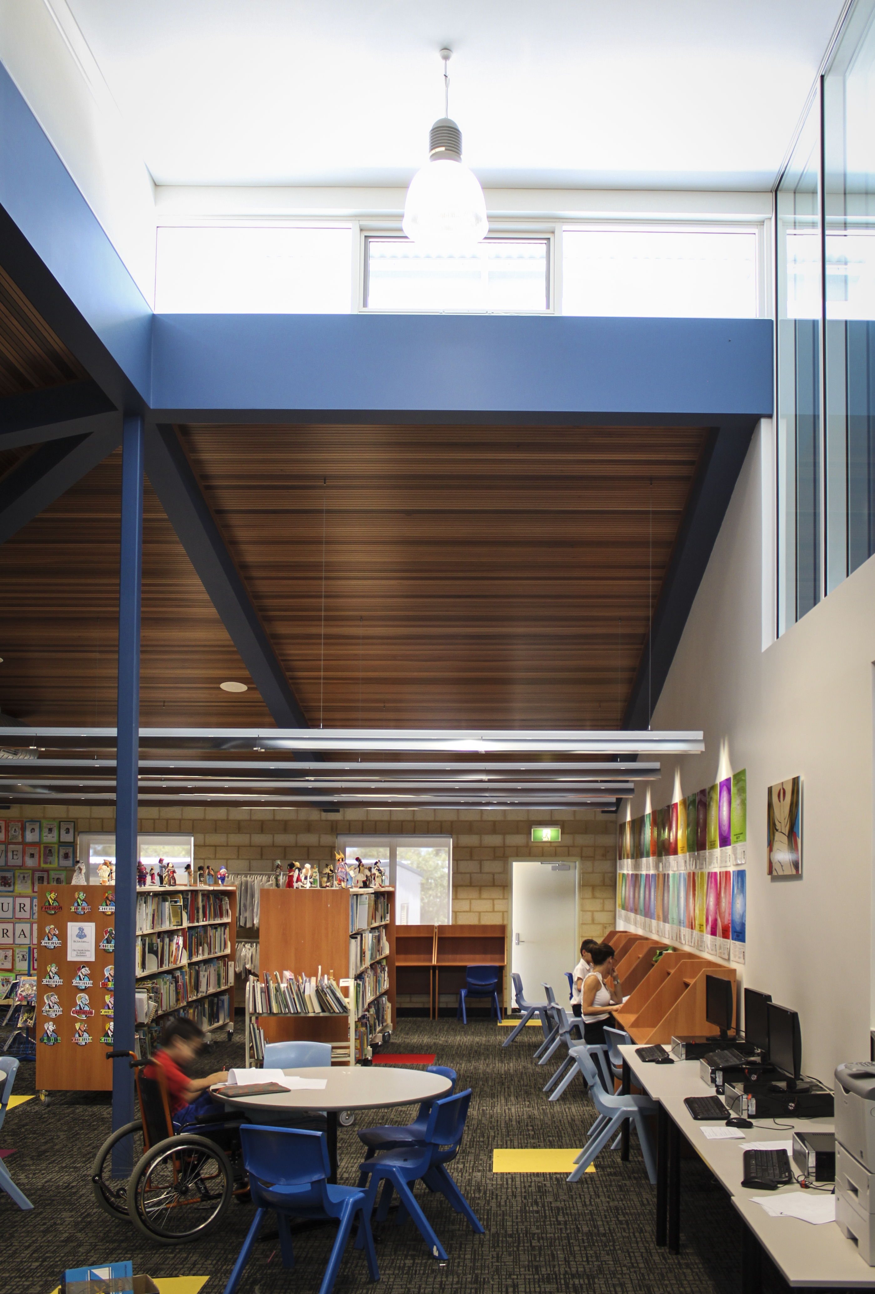 St Andrews Grammar School Library by Lawrence Associates Architizer