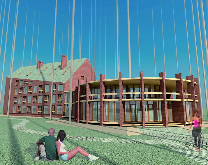 Reconstruction of building - Architizer