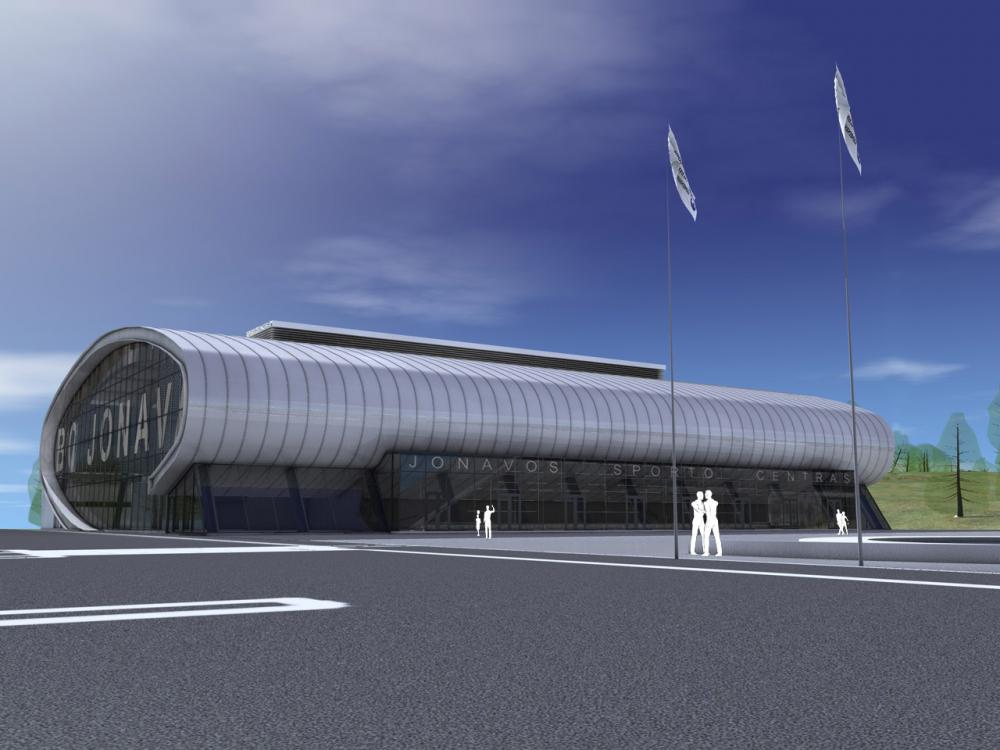 sports fitness and leisure complex in Jonava by JPI architektai