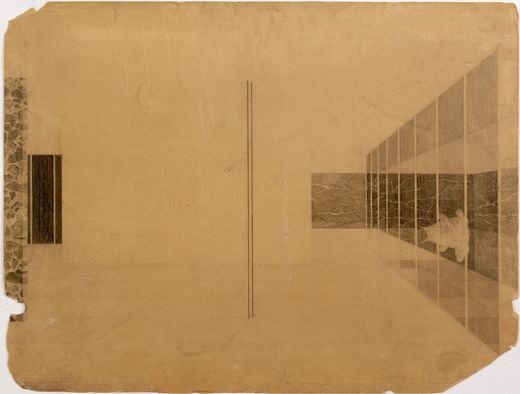 The Master Composer: 17 Collages And Drawings By Ludwig Mies Van Der ...