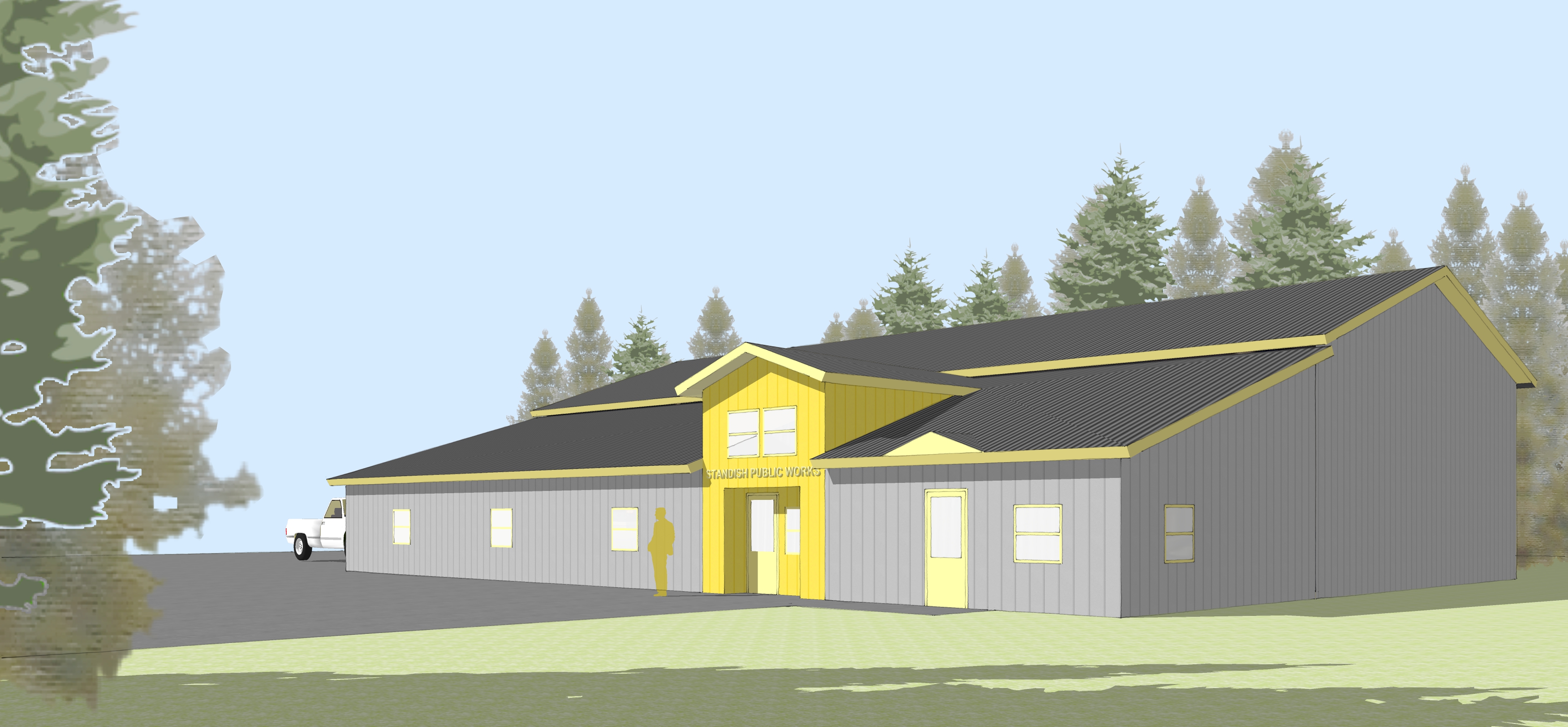 Standish Public Works Building by Bild Architecture Architizer