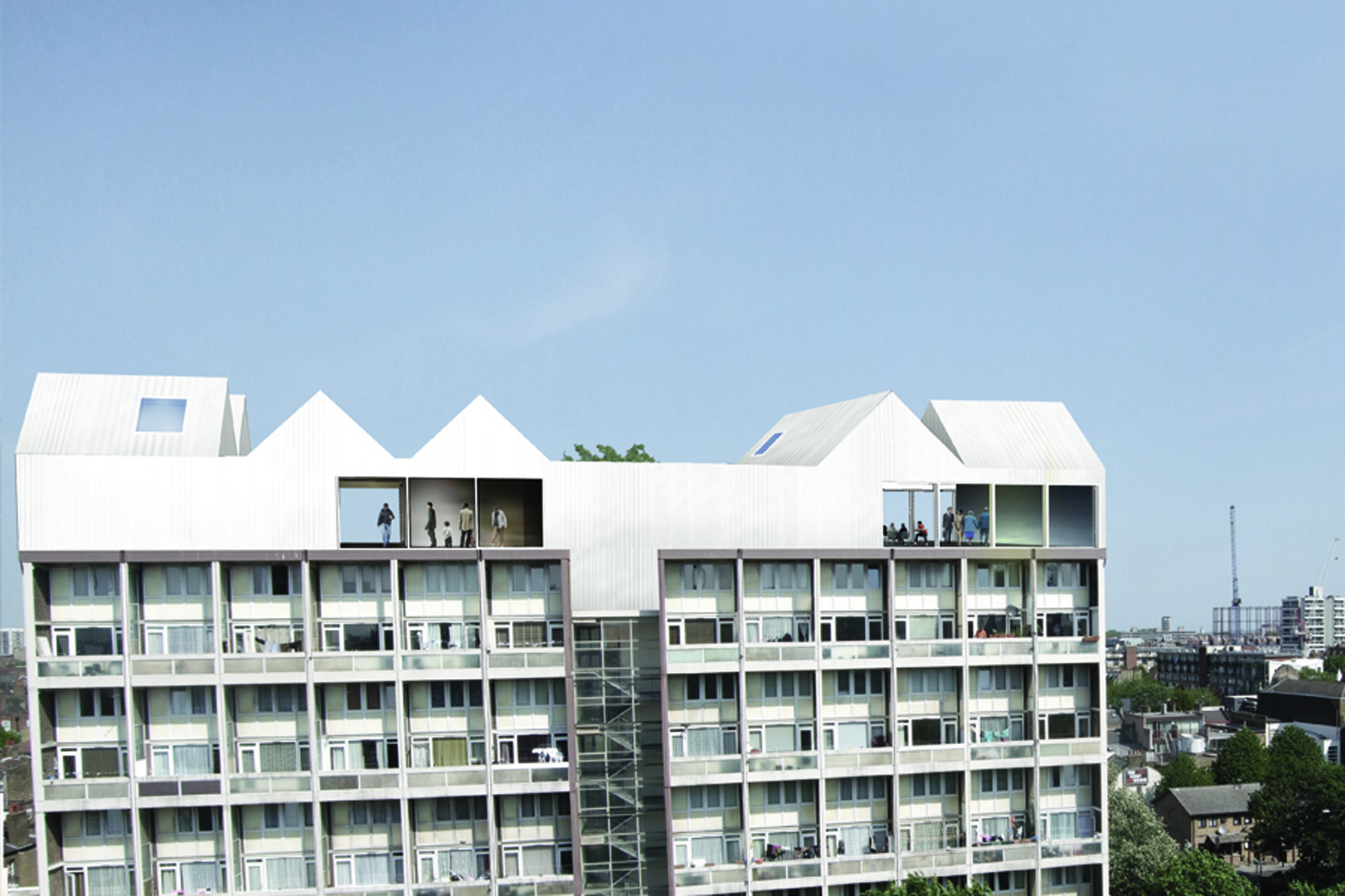 Block Extension by Architecture Practice + Experimentation Architizer