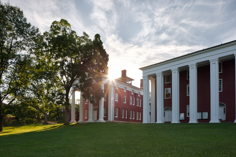 Hall of the Historic Colonnade, Washington and Lee University