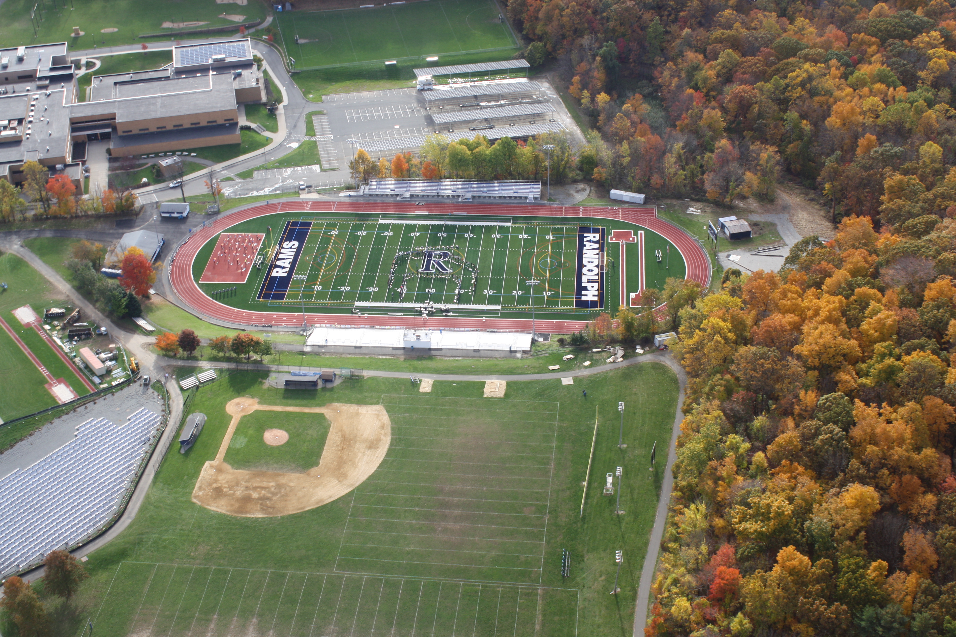 Randolph High School Athletic Field by Solutions Architecture Architizer