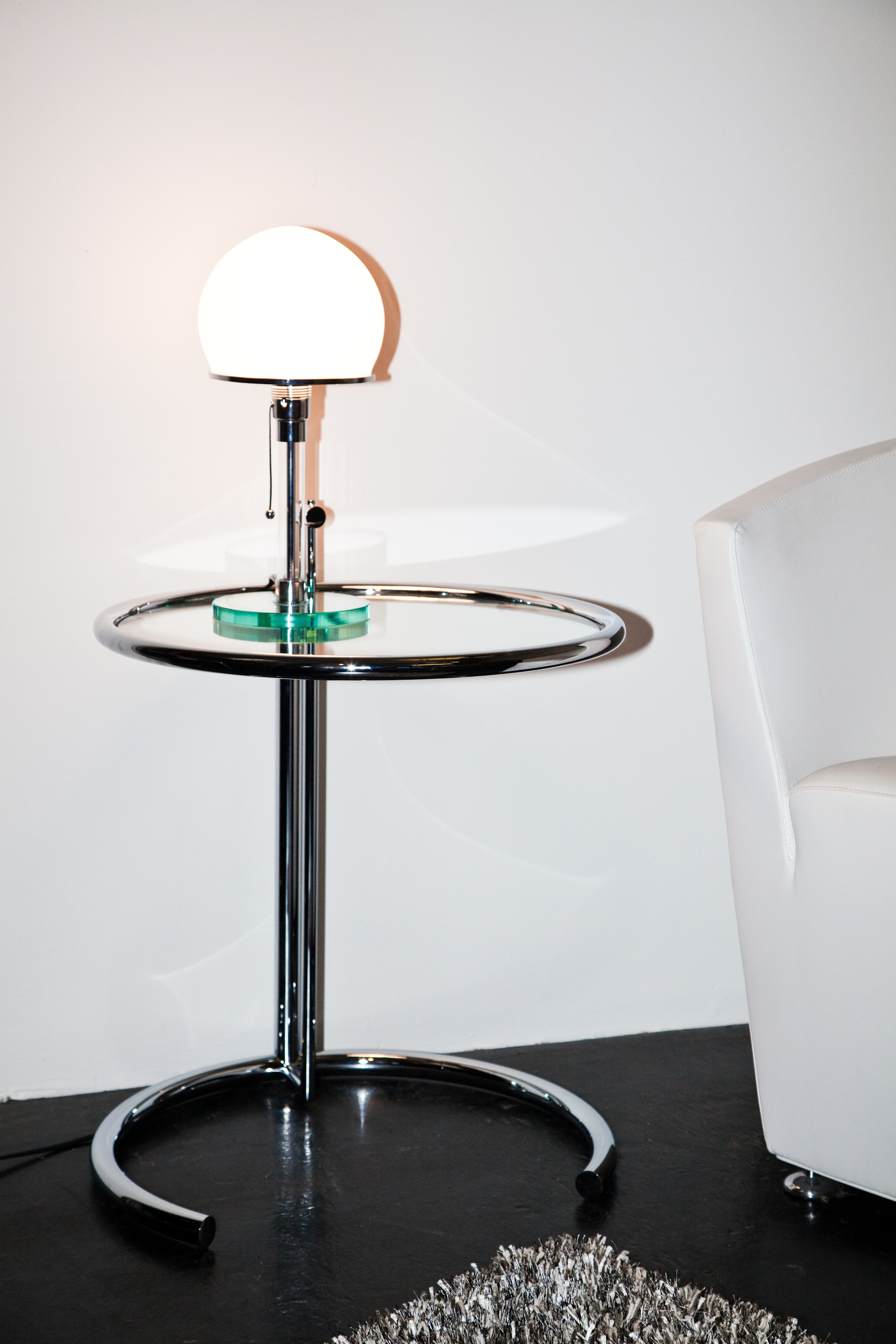 GRAY Adjustable Side Table