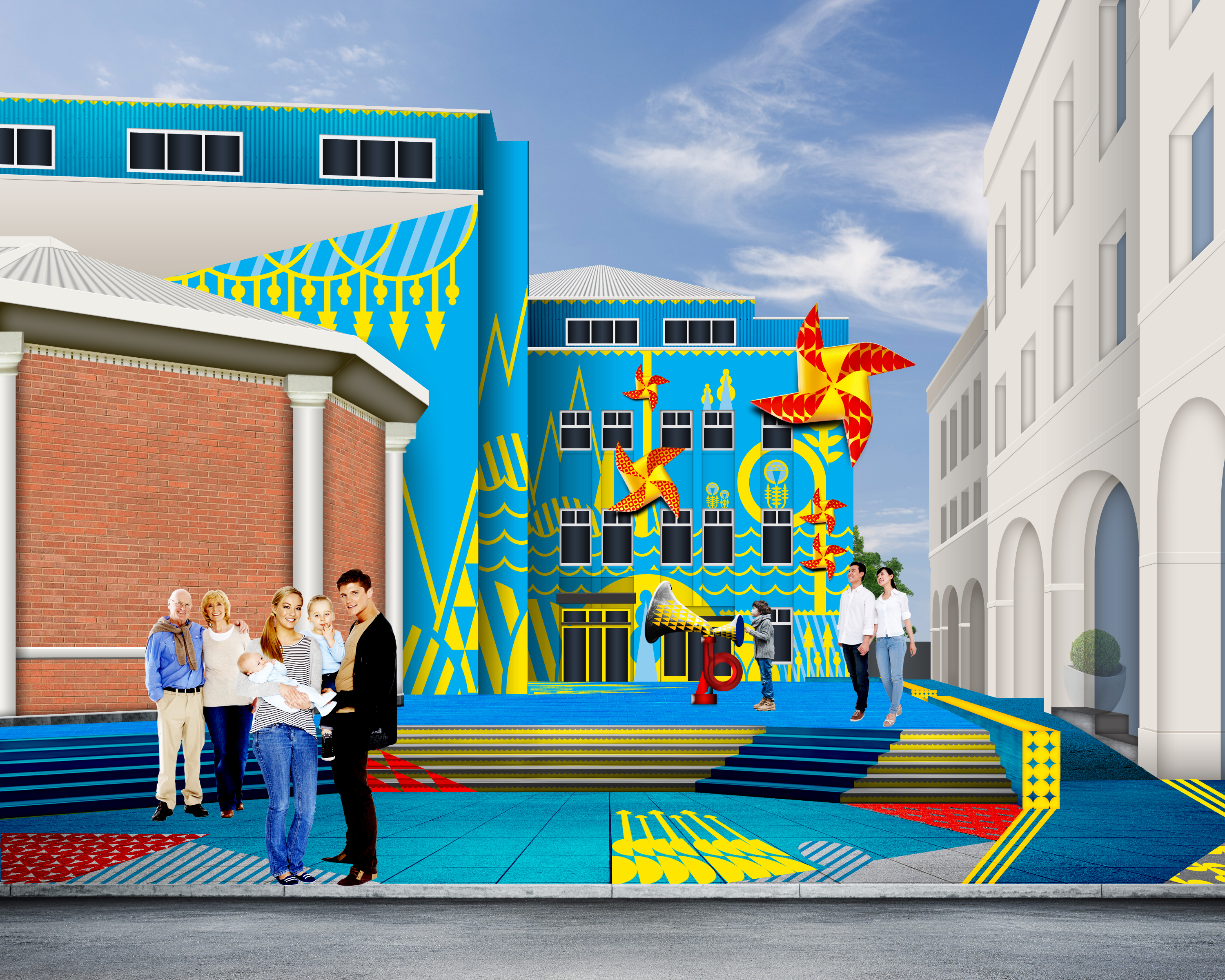 Interactive Pinwheel Facade by Zisiadis - Architizer
