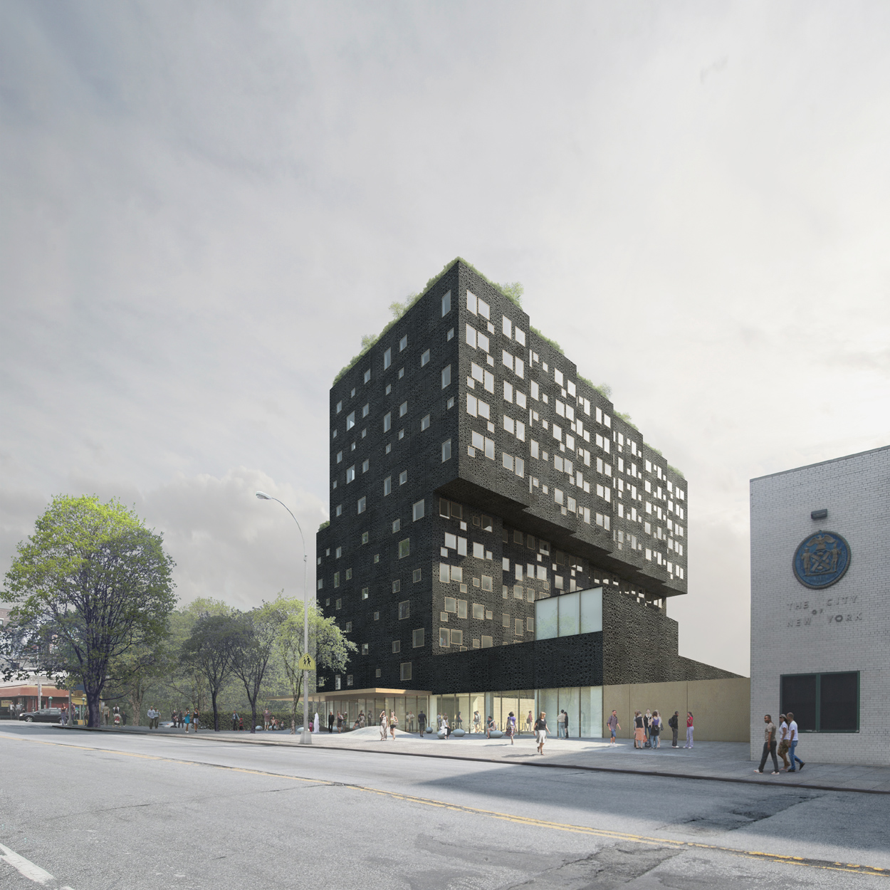 Francis A. Gregory Neighborhood Library by Adjaye Associates Architizer