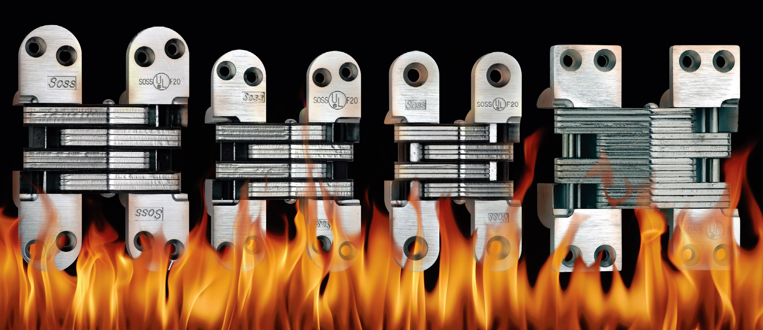 SOSS Fire-Rated Hinges