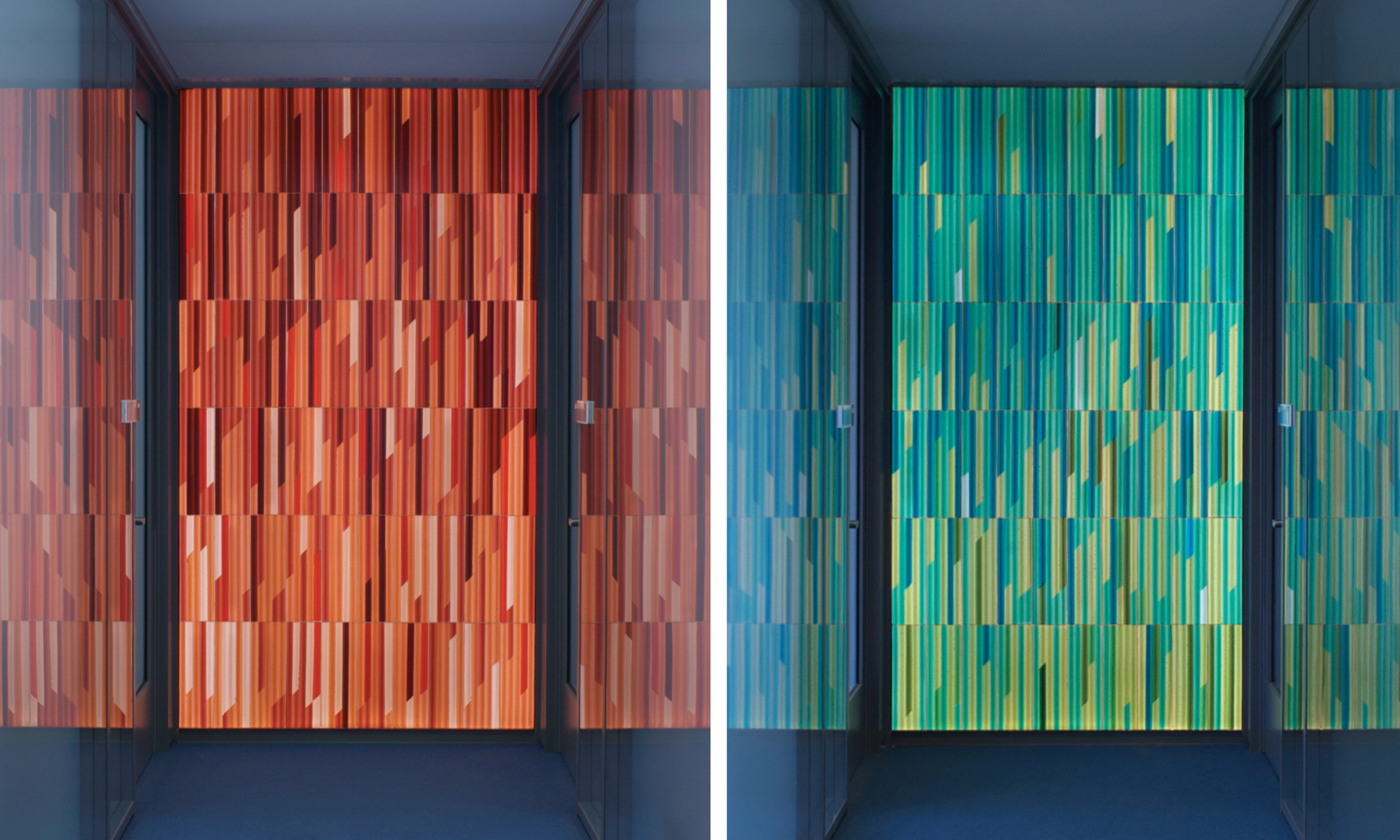 Sawtooth glass: Frick Chemistry Lab, Princeton University