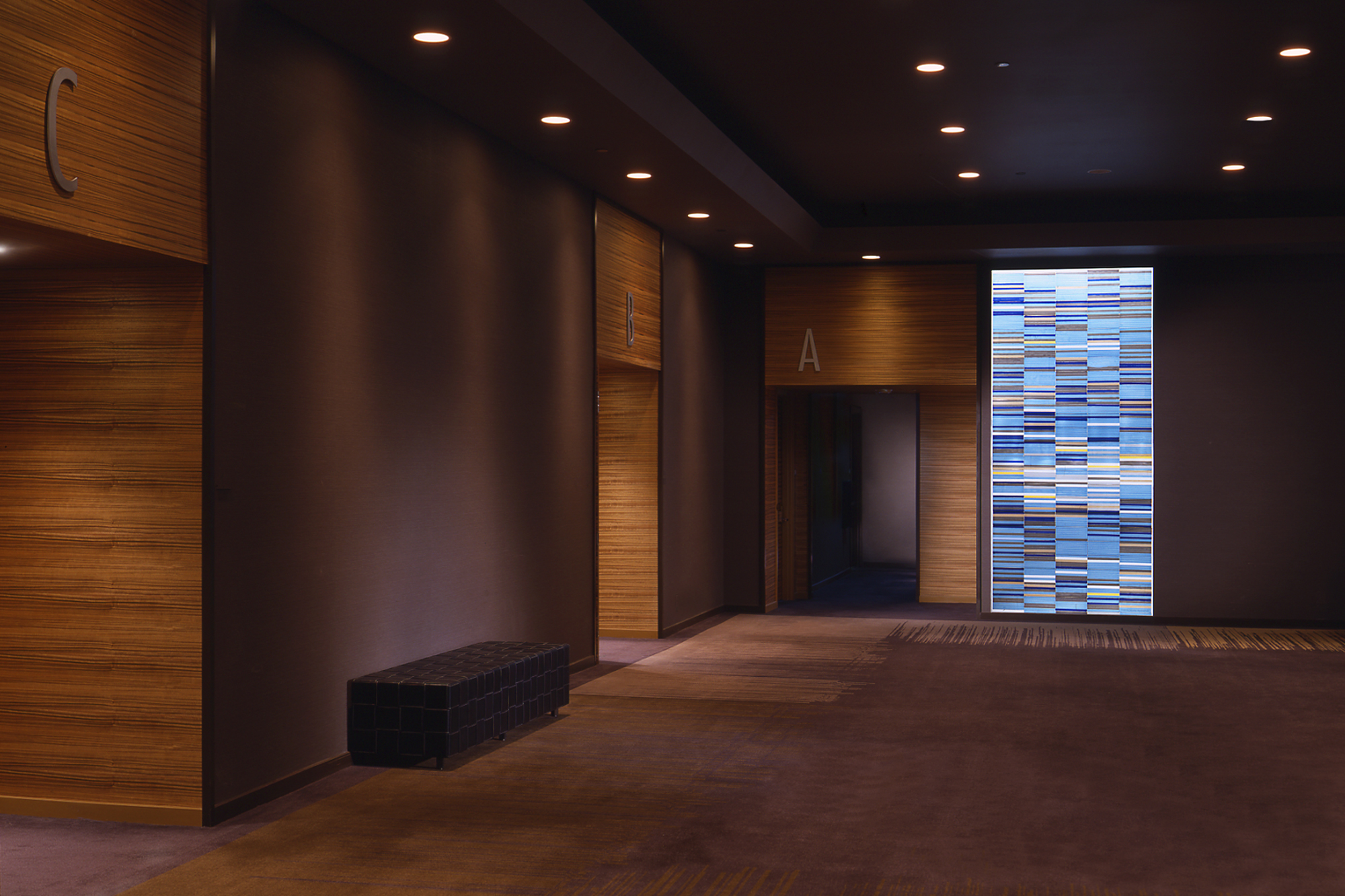Sawtooth glass: Graves 601 Hotel