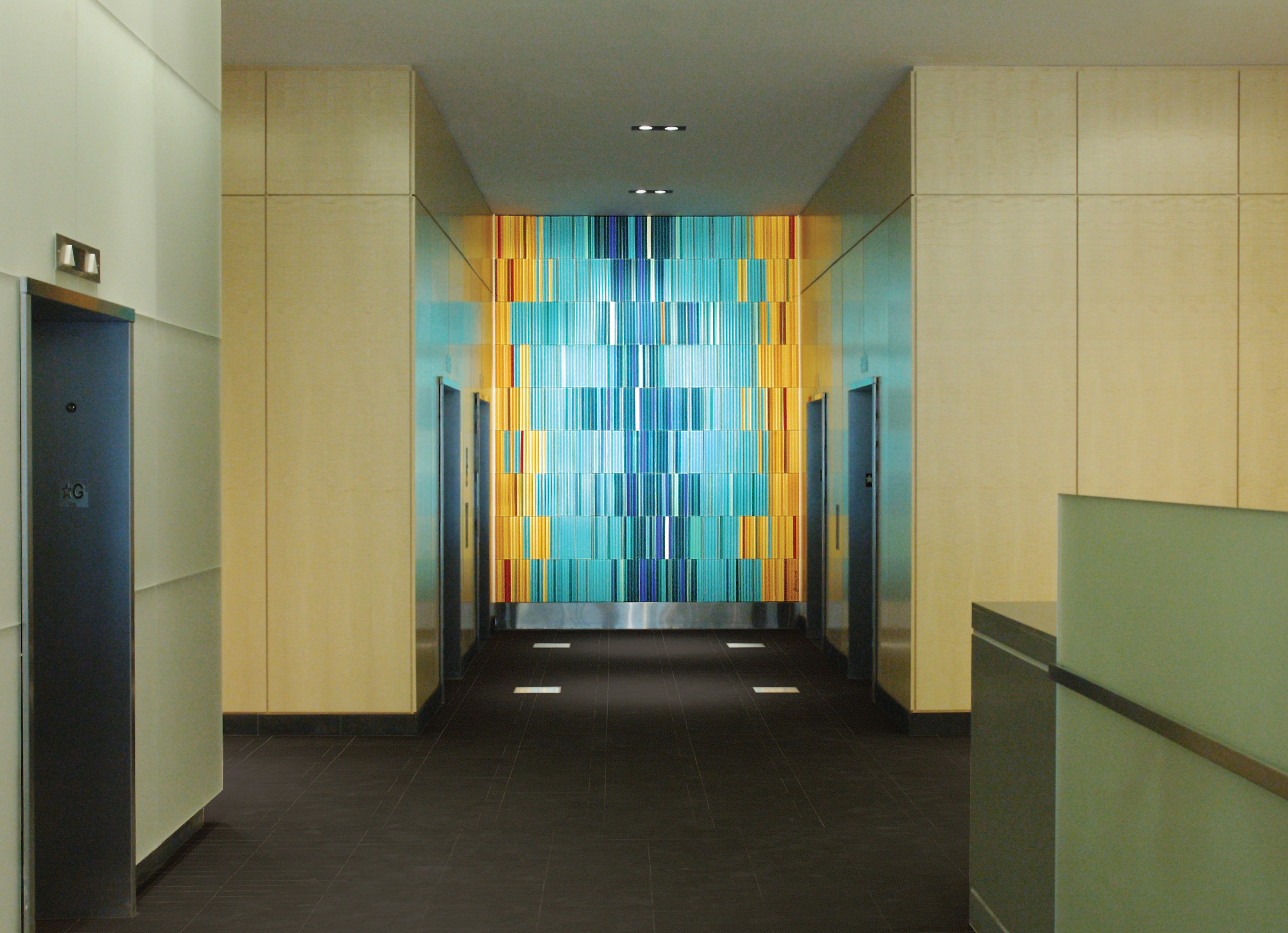 Sawtooth glass: GTECH Center