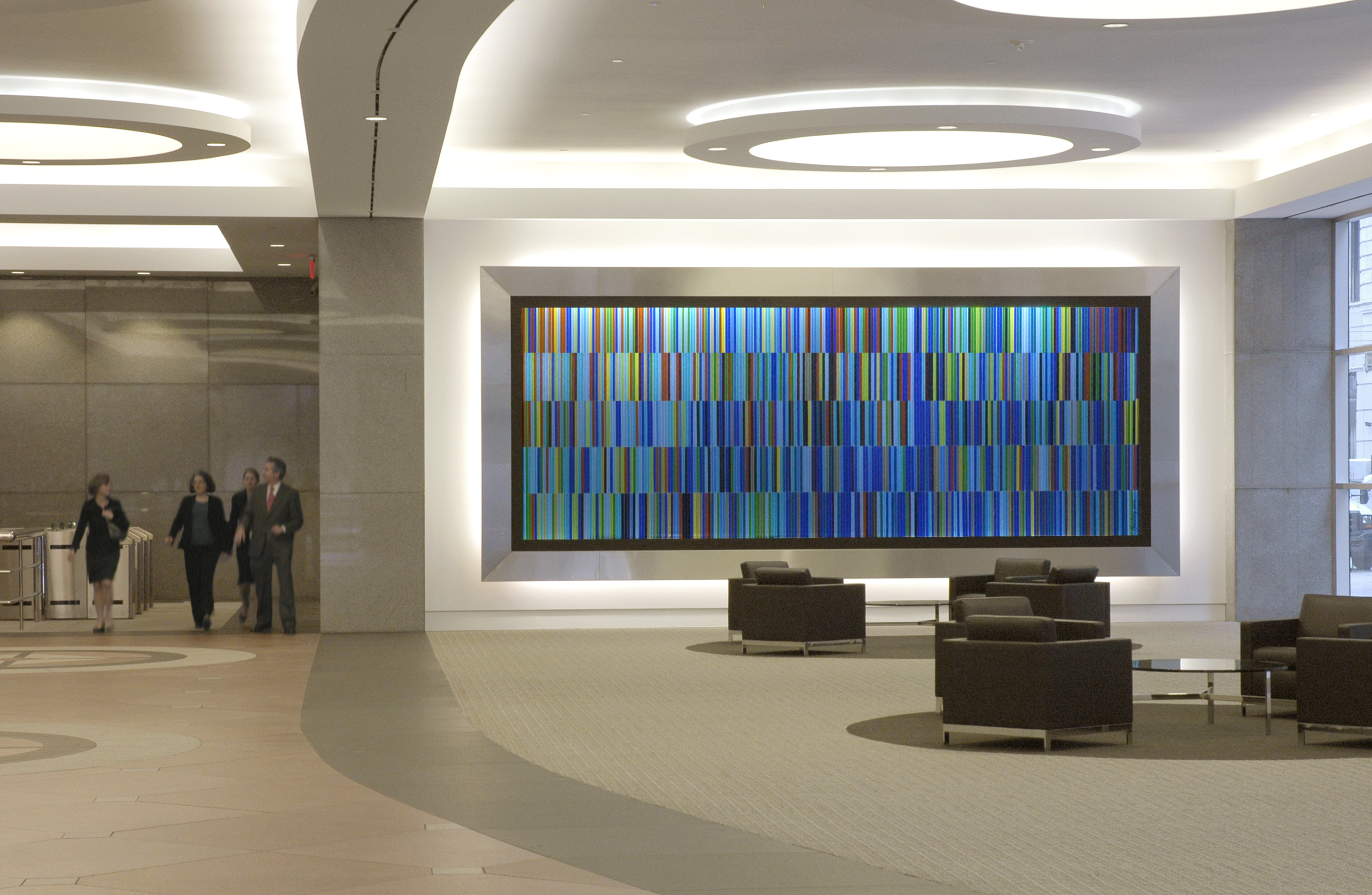 Sawtooth glass: Chase Center