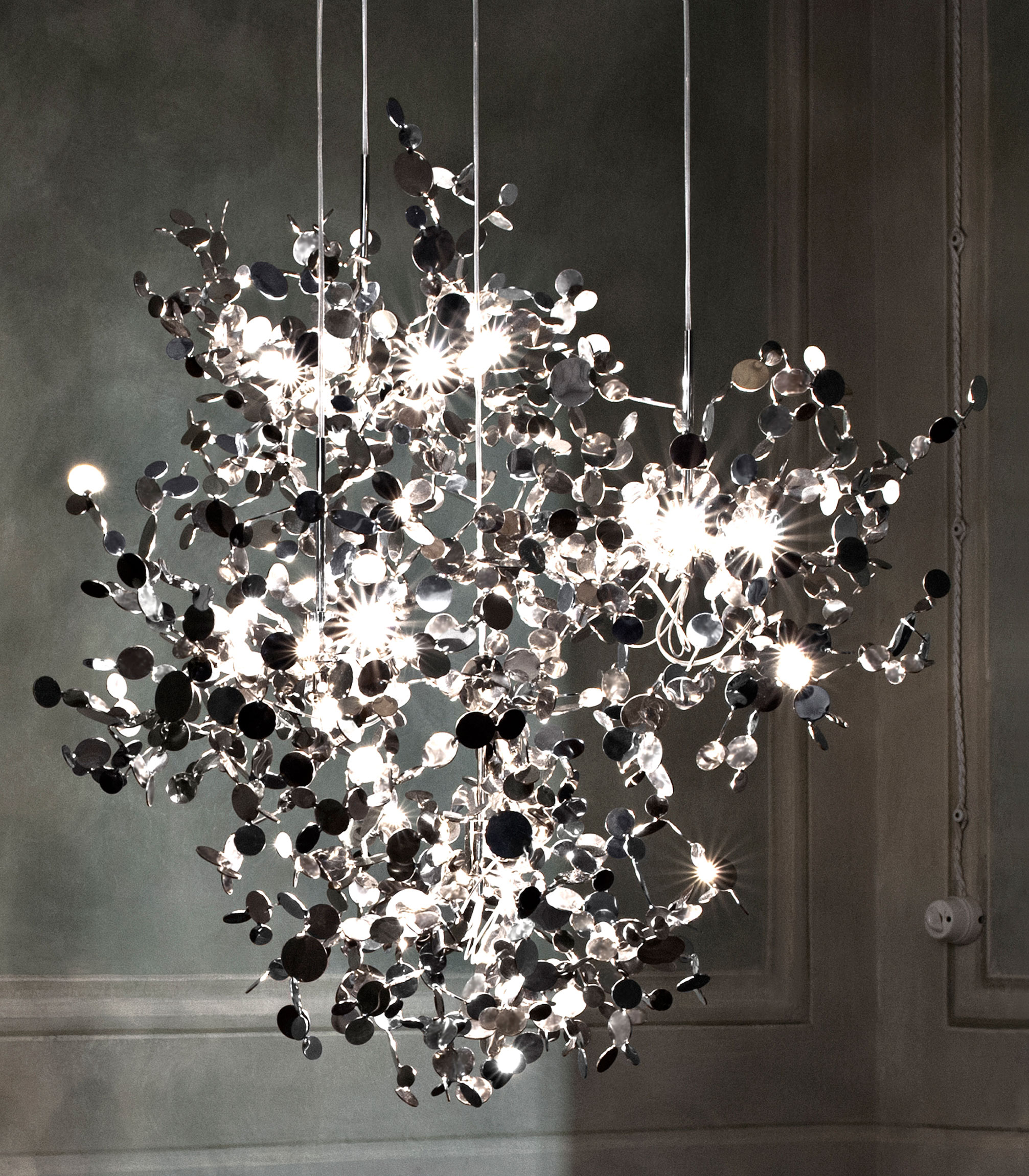 Argent chandelier