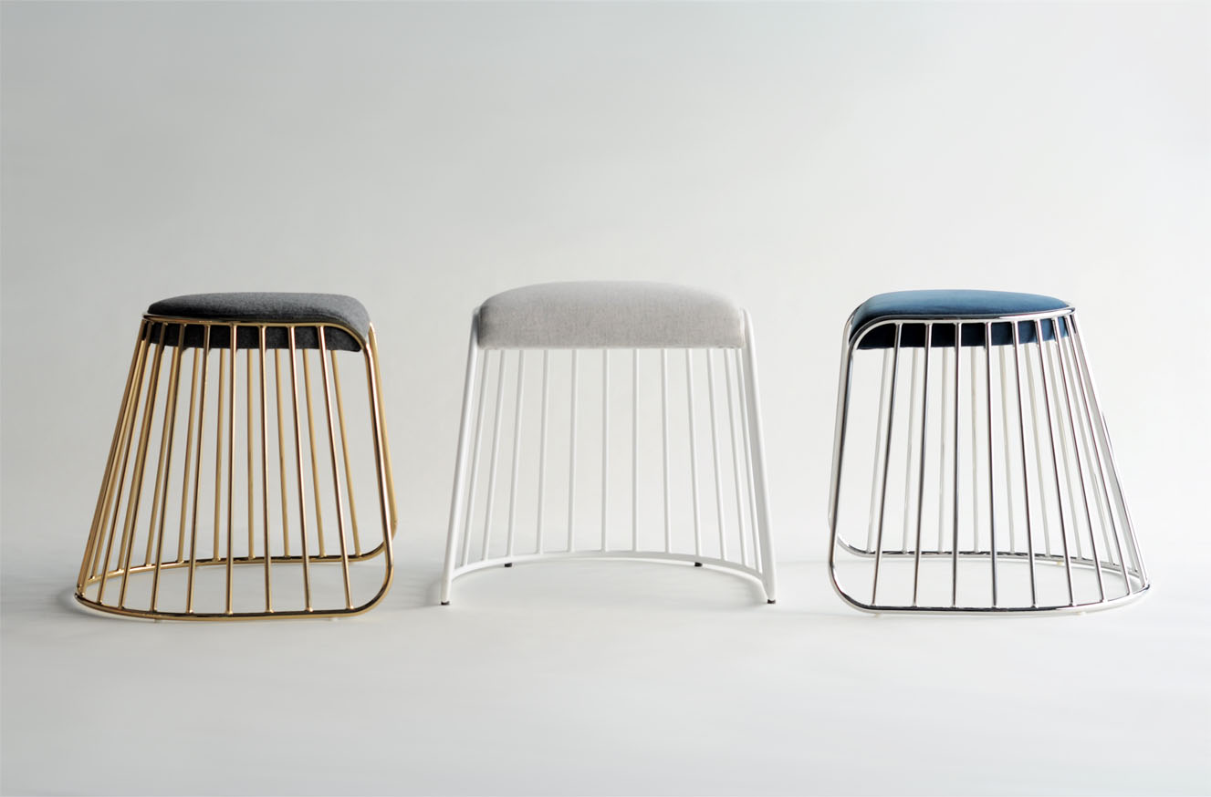 Bride's Veil Stools