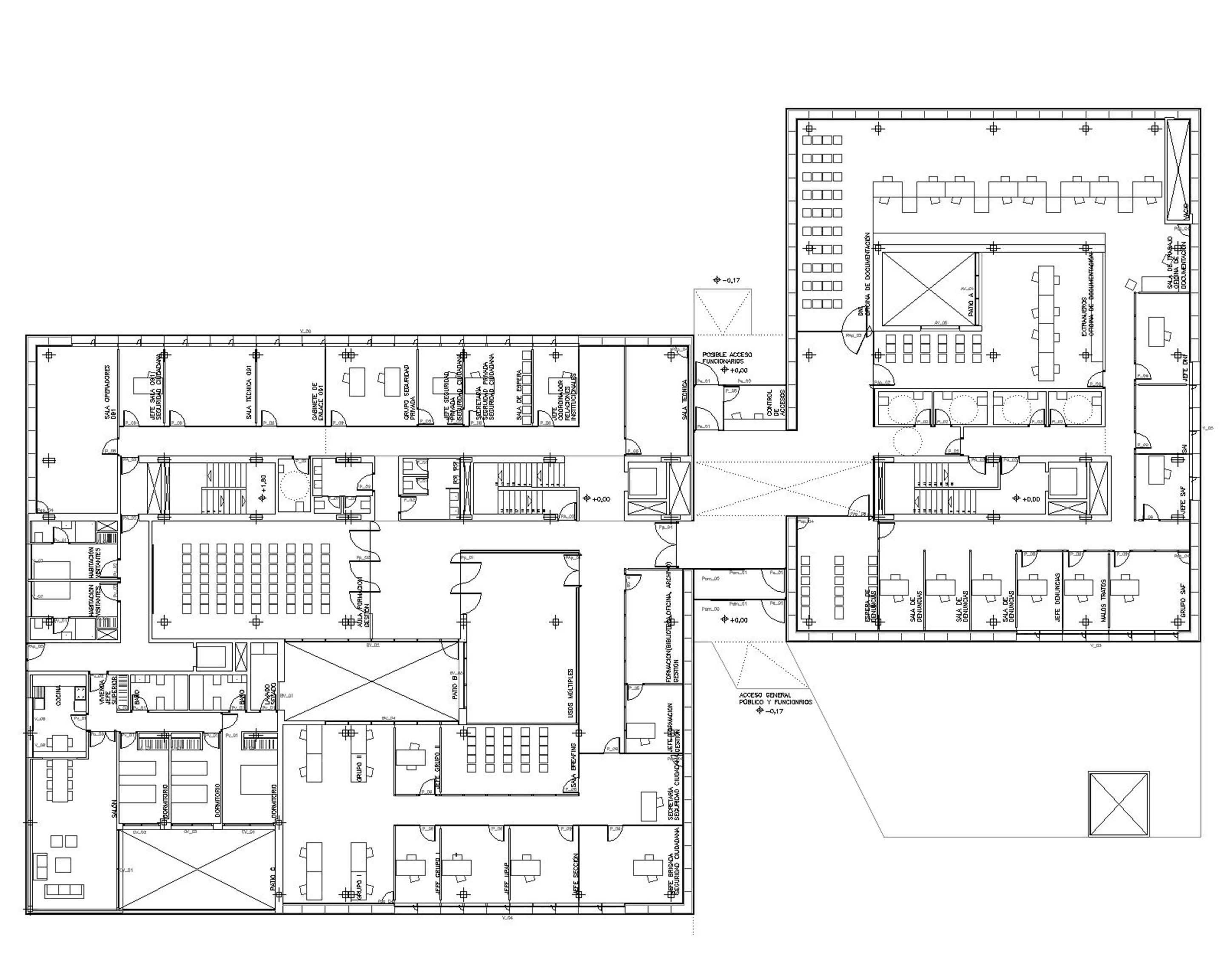 Idea 808354: Police Headquarters by Matos-Castillo Arquitectos in ...