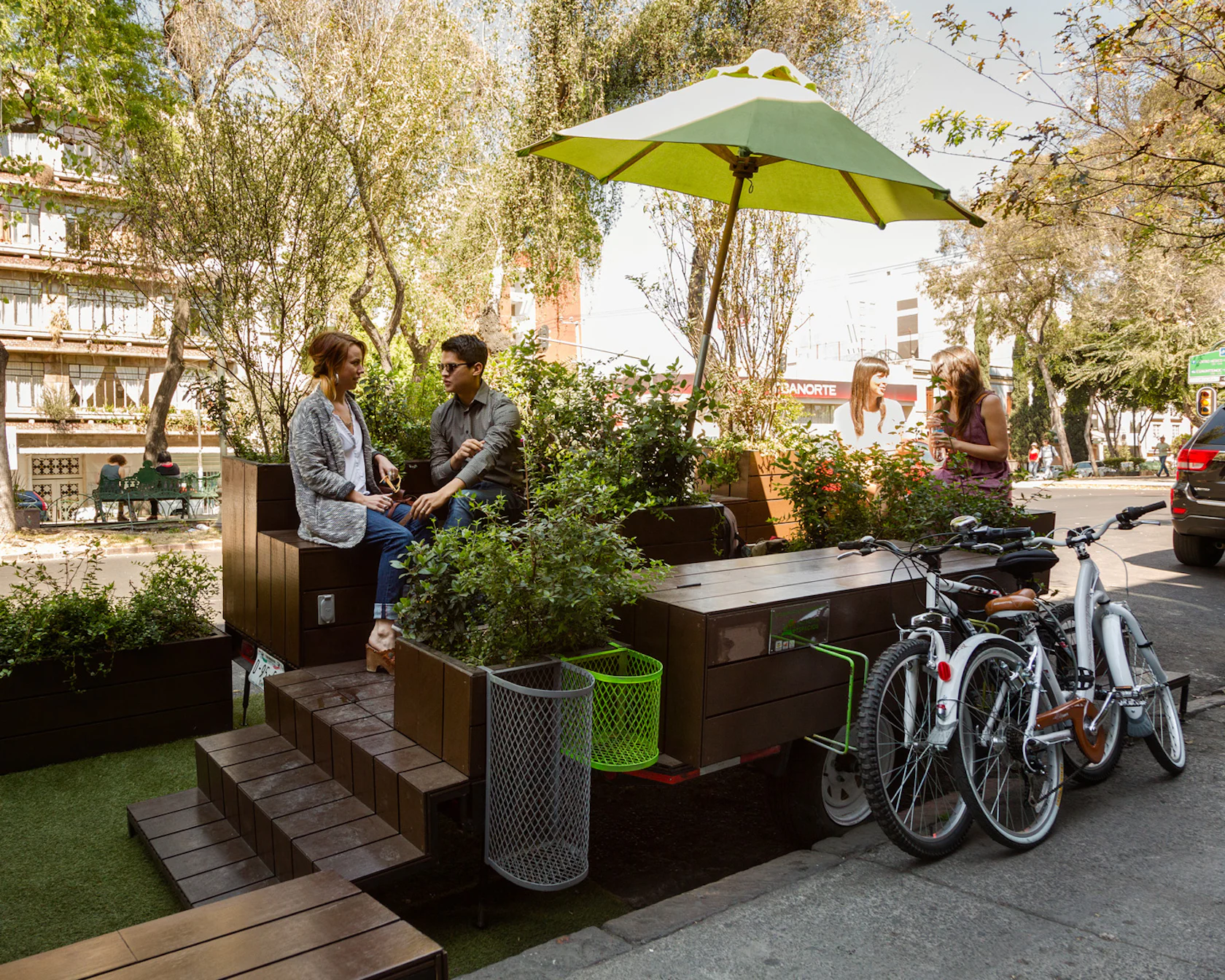 Parklets by DAS - Development Architecture Sustainability - Architizer