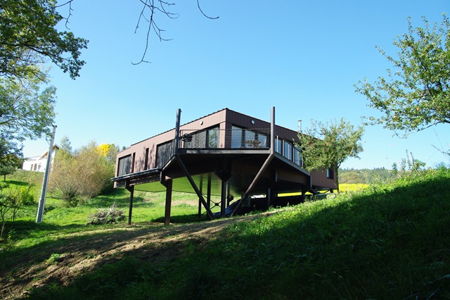 Steel Stilt House by Youri Favre Architecture Architizer