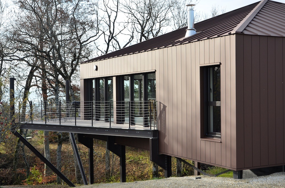 Steel Stilt House by Youri Favre Architecture Architizer