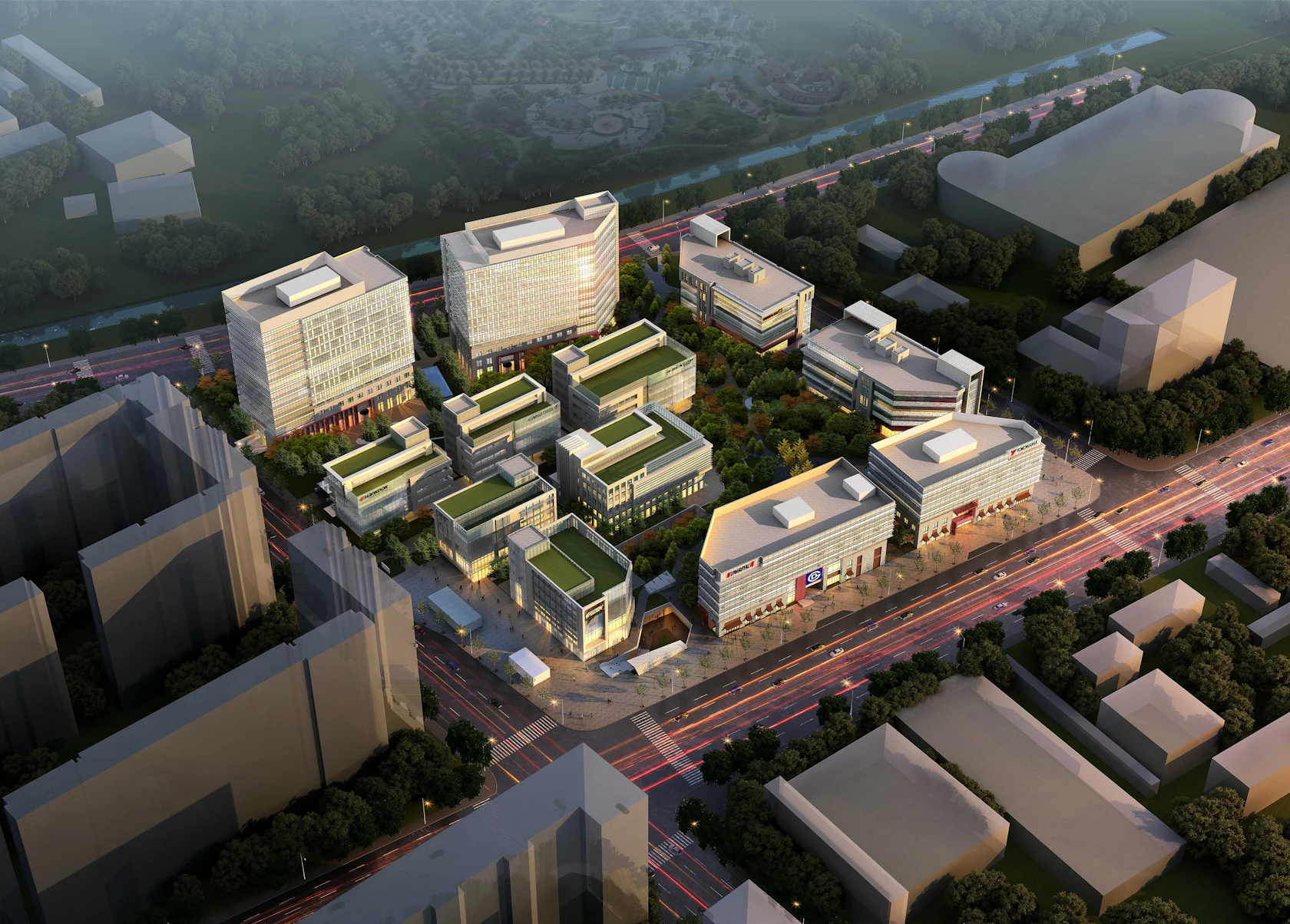 Business Park Design by BLUR URBAN LLC - Architizer