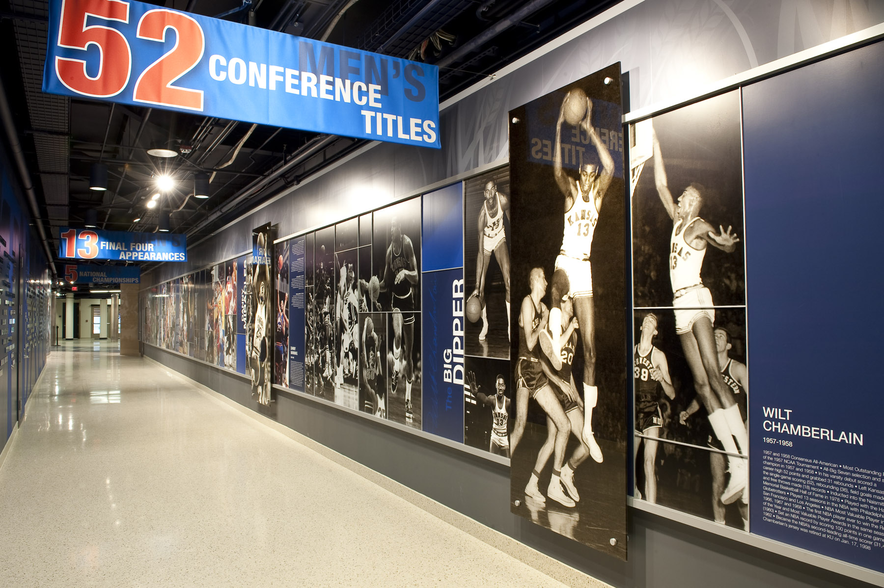 The University Of Kansas Allen Fieldhouse And Athletic Complex ...