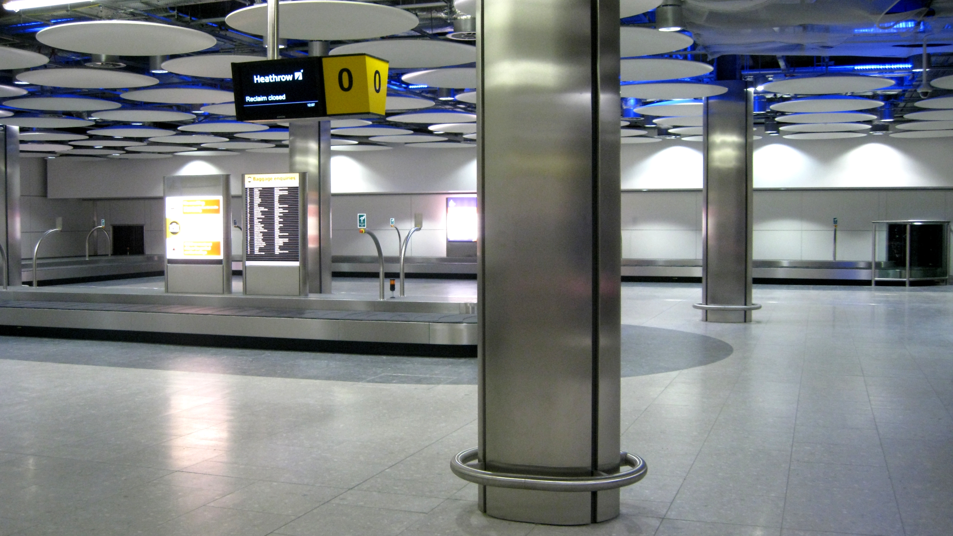 Baggage Reclaim Hall T4, London Heathrow by Gebler Tooth Architects Architizer