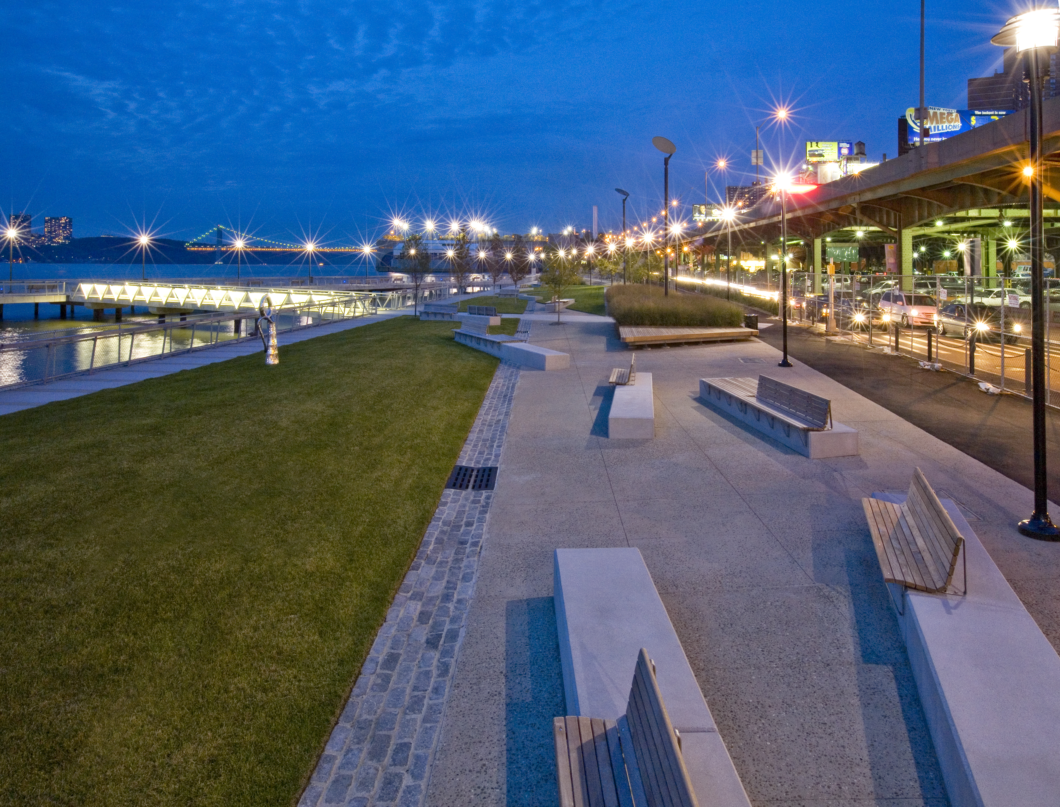 West Harlem Piers Park by W Architecture & Landscape Architecture