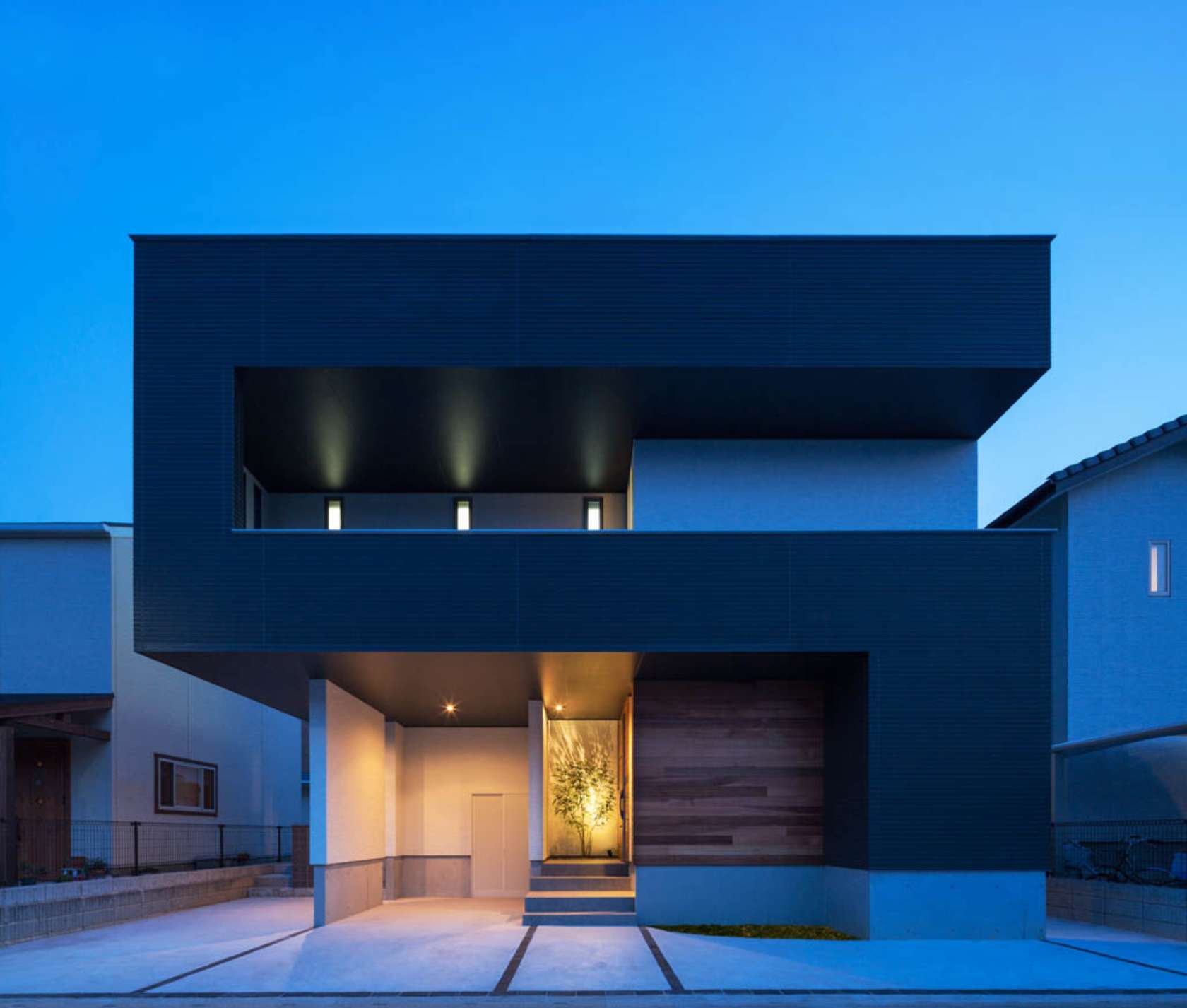 D-house 「 House of Polygon 」 by Architect Show Co.,Ltd. Masahiko Sato ...