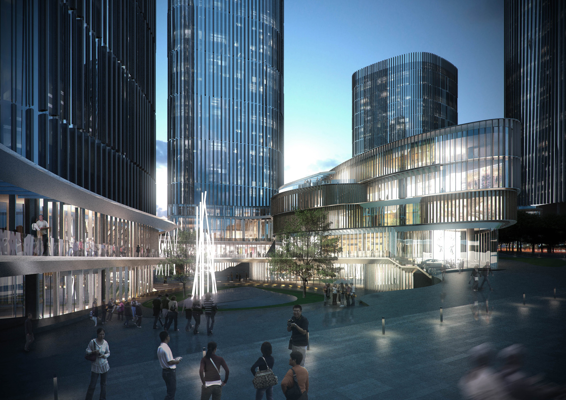 10 DESIGN | Danzishi Central Business District - Architizer