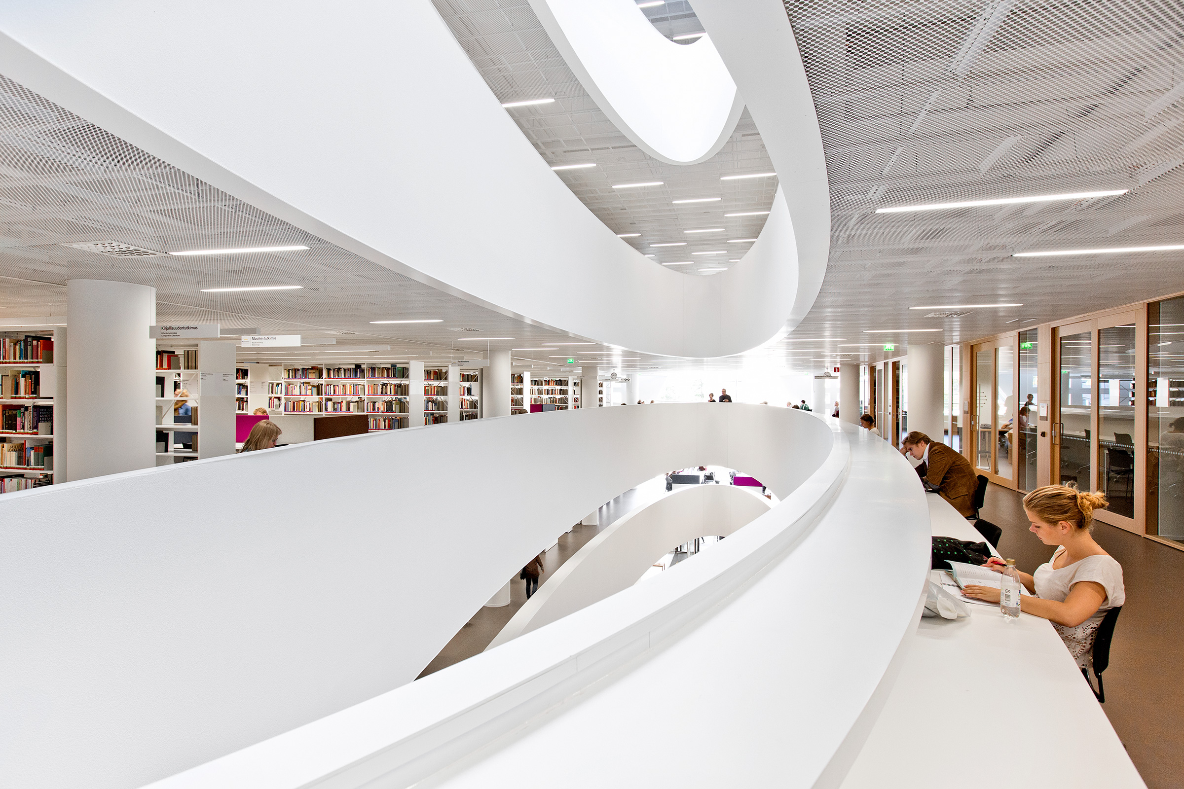 Helsinki University Main Library By Anttinen Oiva Architects - Architizer