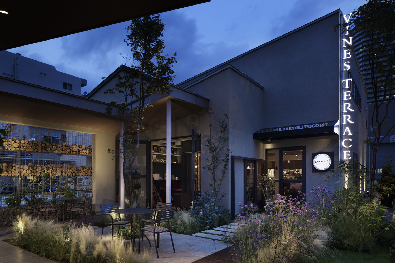 VINES TERRACE & poco rit. by Kamio Design and Ichii Corporation ...