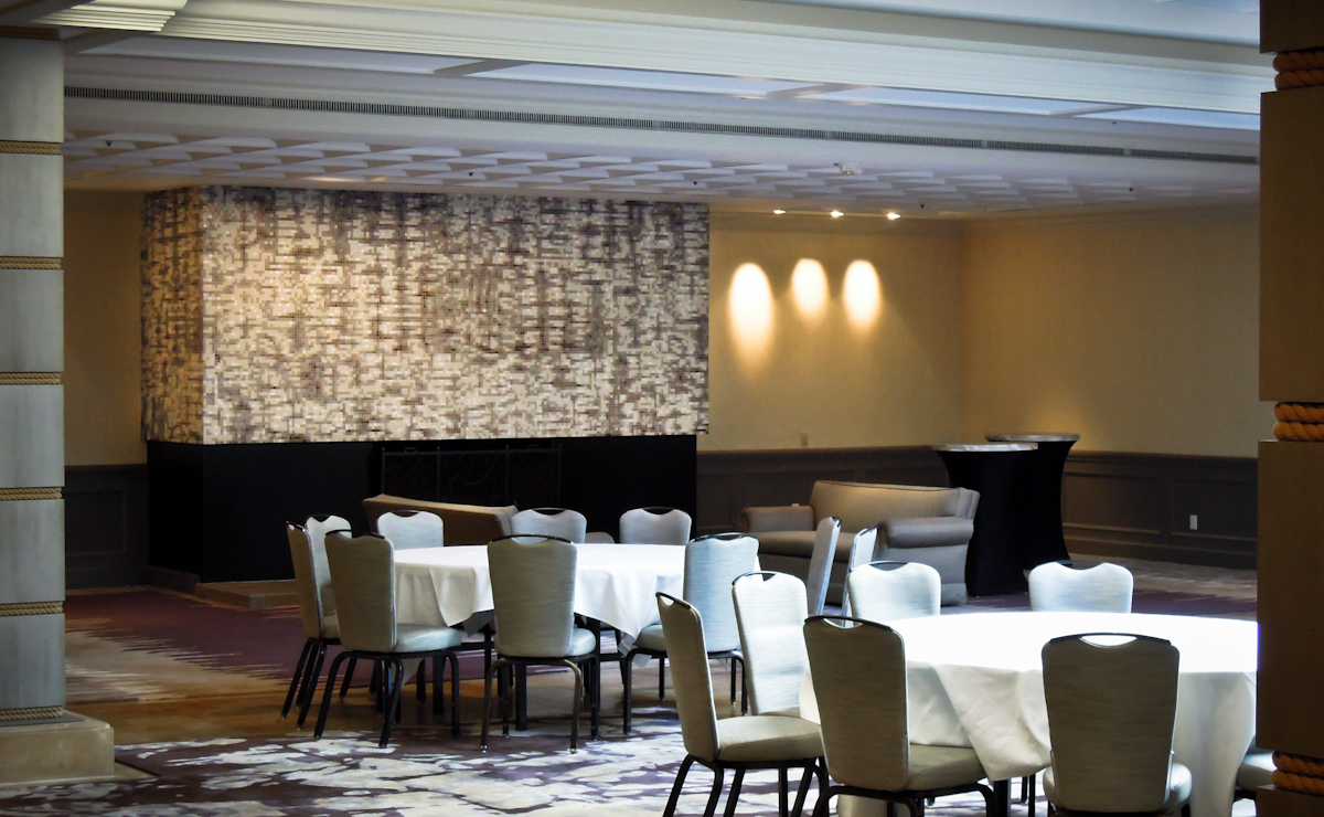 Custom Wall Mosaic for the Hyatt Fisherman's Wharf - San Francisco, CA