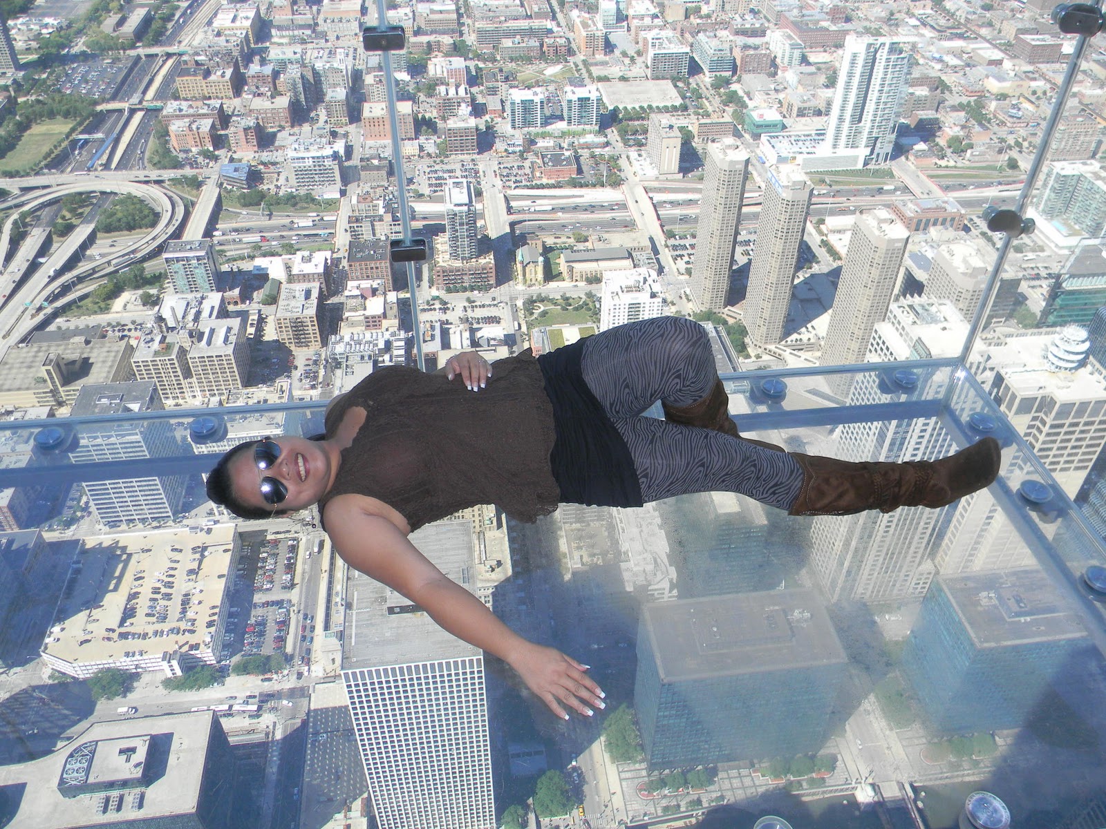 The Scariest Thing Ever Part Of The Sears Tower Glass Floor