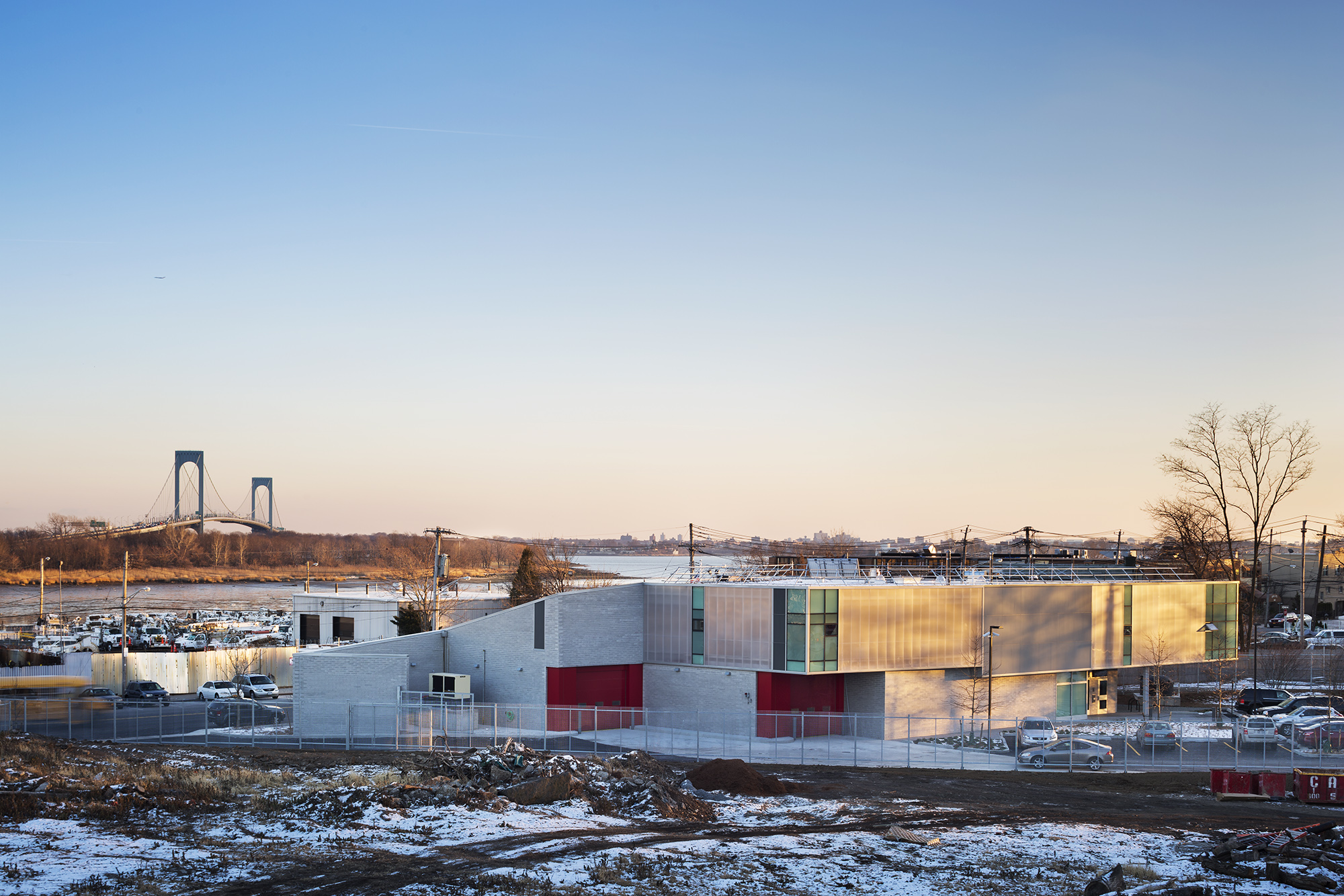 Zerega Avenue EMS Station by SmithMiller + Hawkinson Architects LLP