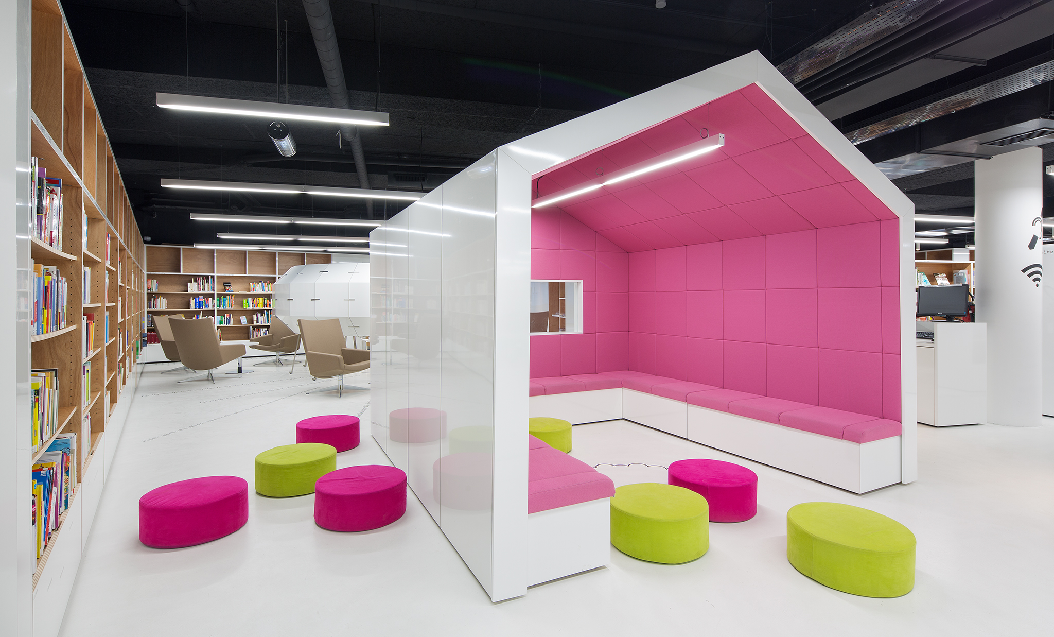 Le Bourget Library // RANDJA Farid Azib Architectes Architizer Journal