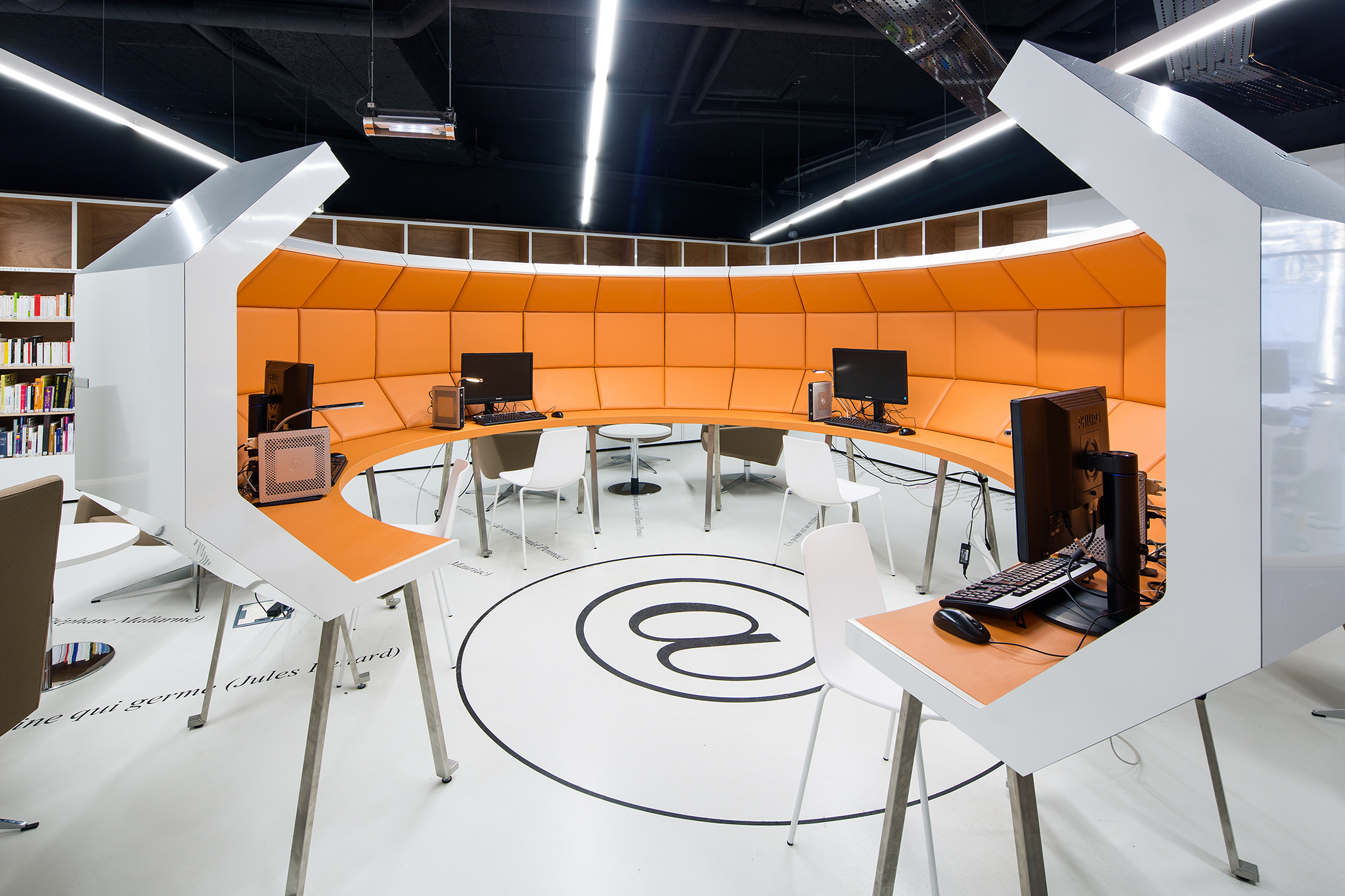 Le Bourget Library by RANDJA Farid Azib Architectes Architizer