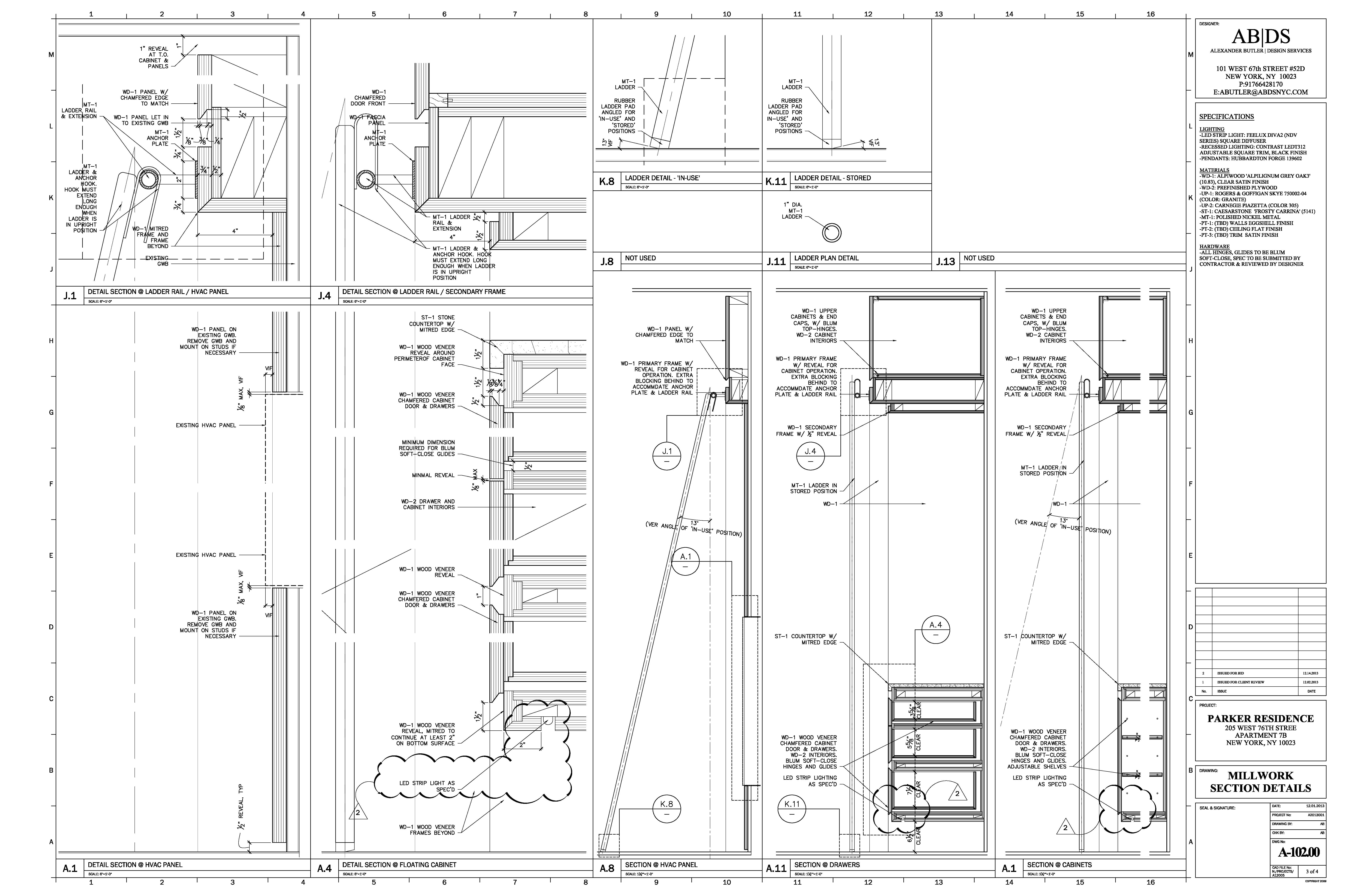 West 76th Street Residence by Alexander Butler | Design Services, LLC ...